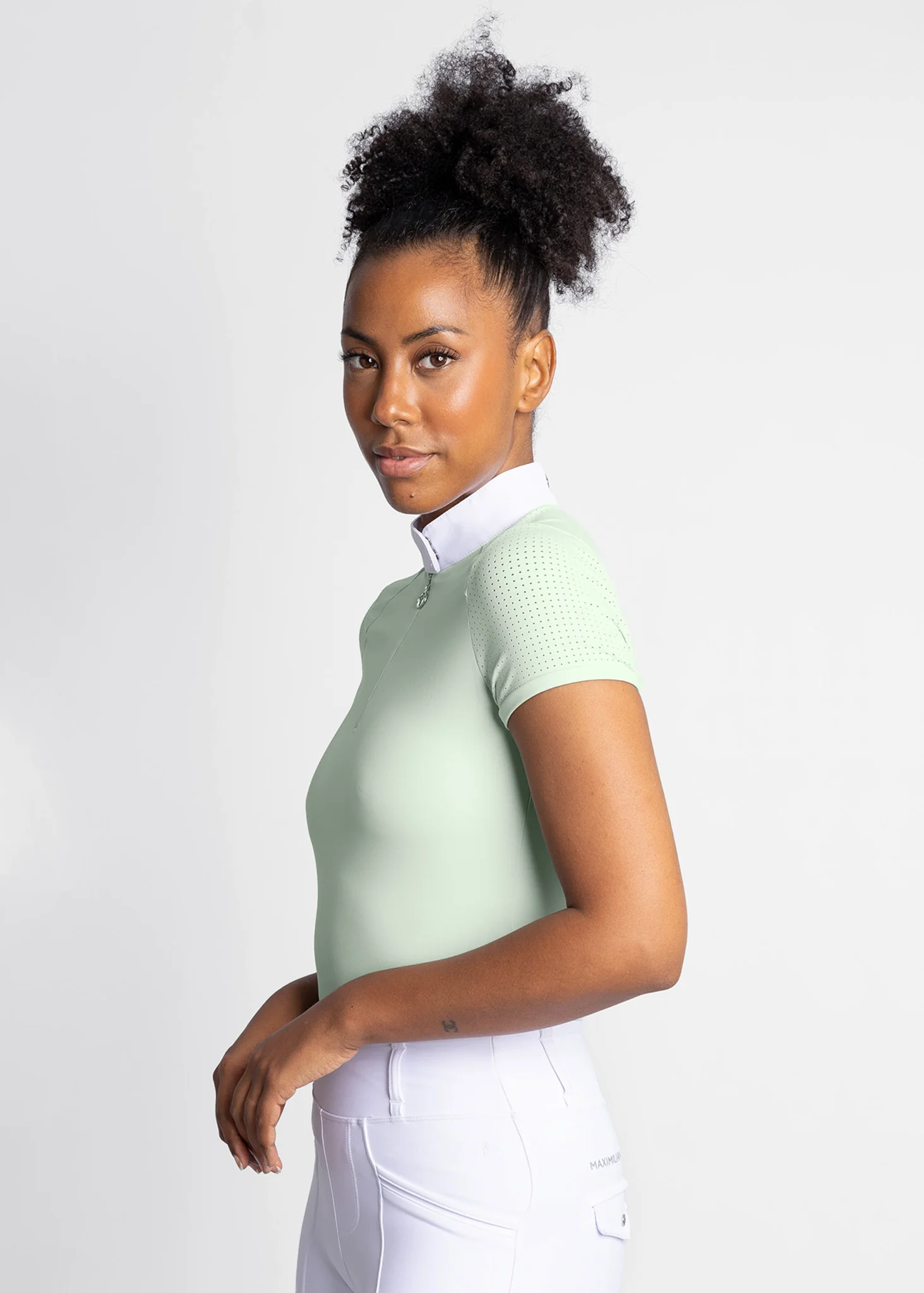 Air Short Sleeve Show Shirt (Sage Green) - Image 3