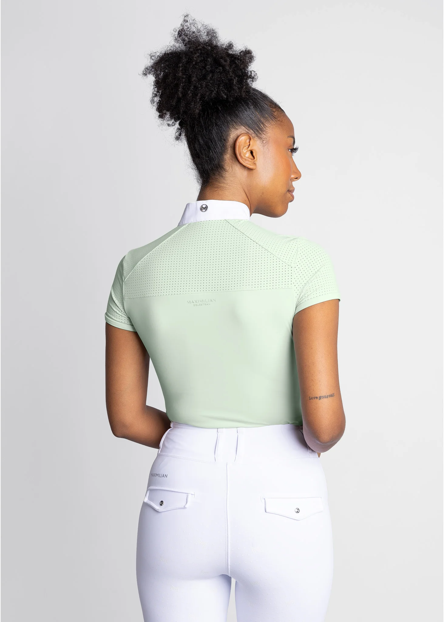 Air Short Sleeve Show Shirt (Sage Green) - Image 4
