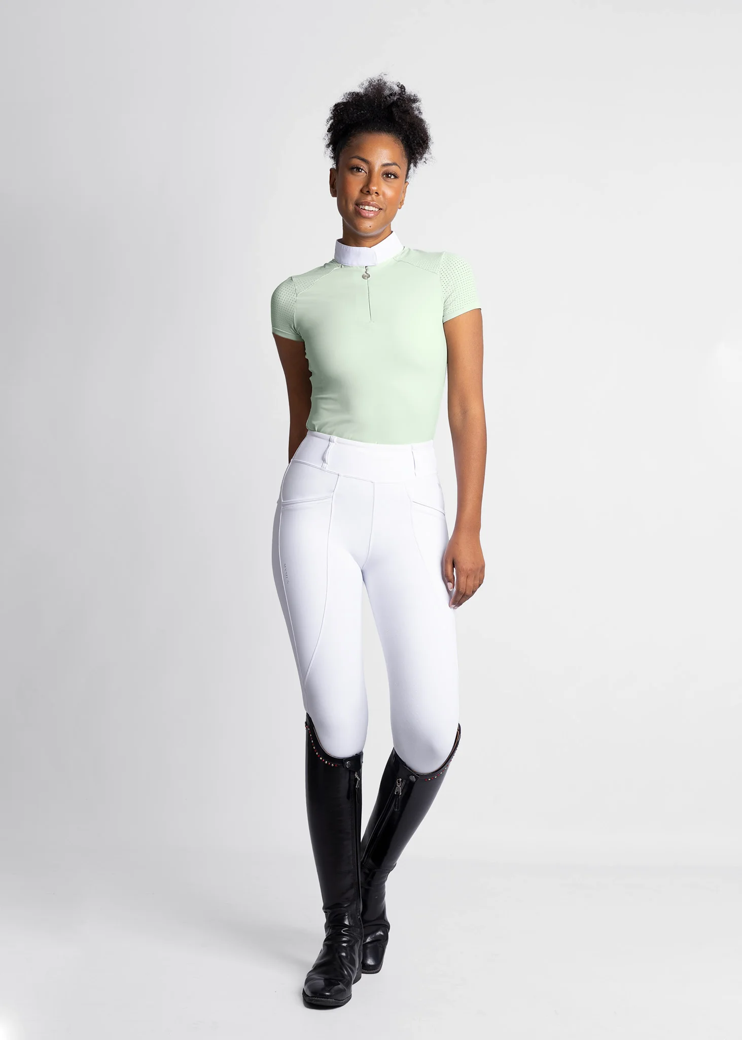 Air Short Sleeve Show Shirt (Sage Green) - Image 8