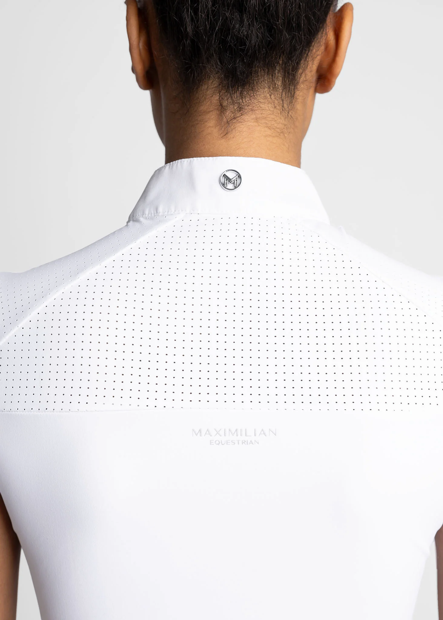 Air Short Sleeve Show Shirt (White) - Image 5