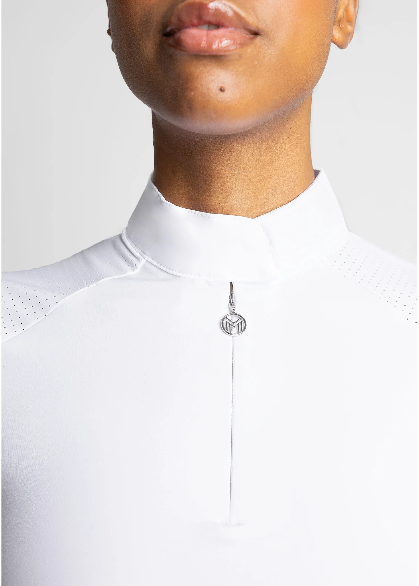 Air Short Sleeve Show Shirt (White) - Image 6