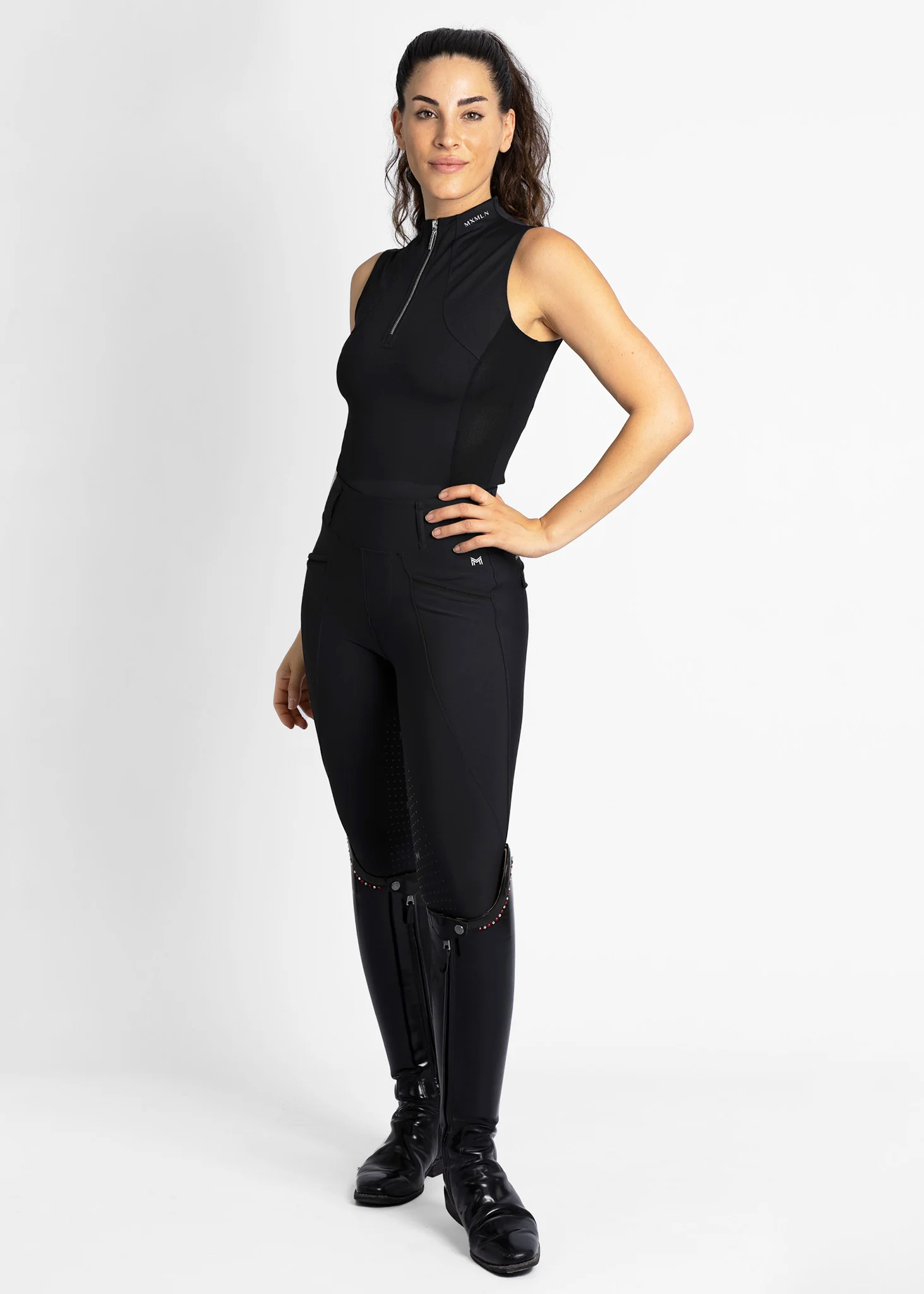 Sleeveless Base Layer (Black) - Image 7