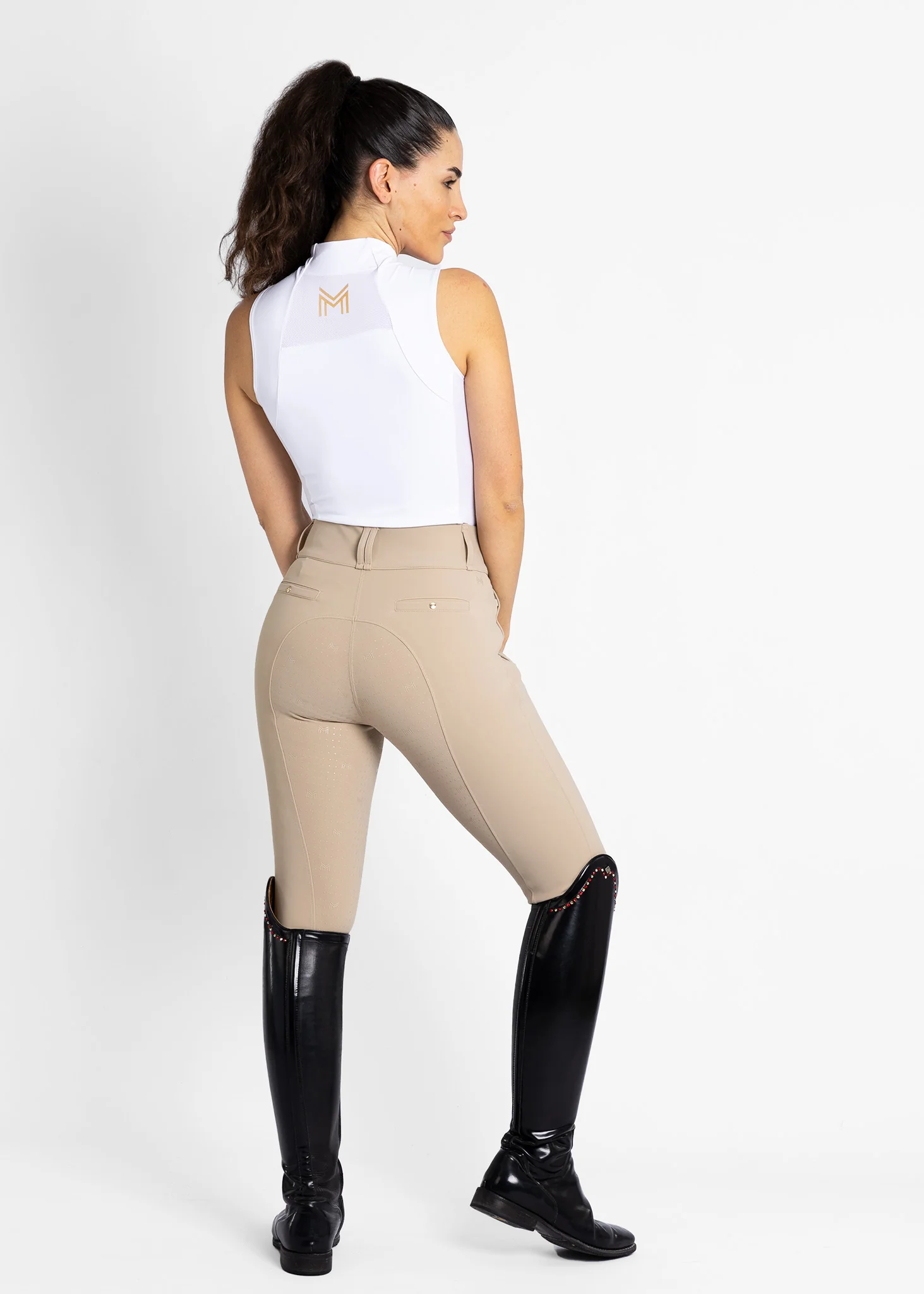 Sleeveless Base Layer (White) - Image 8