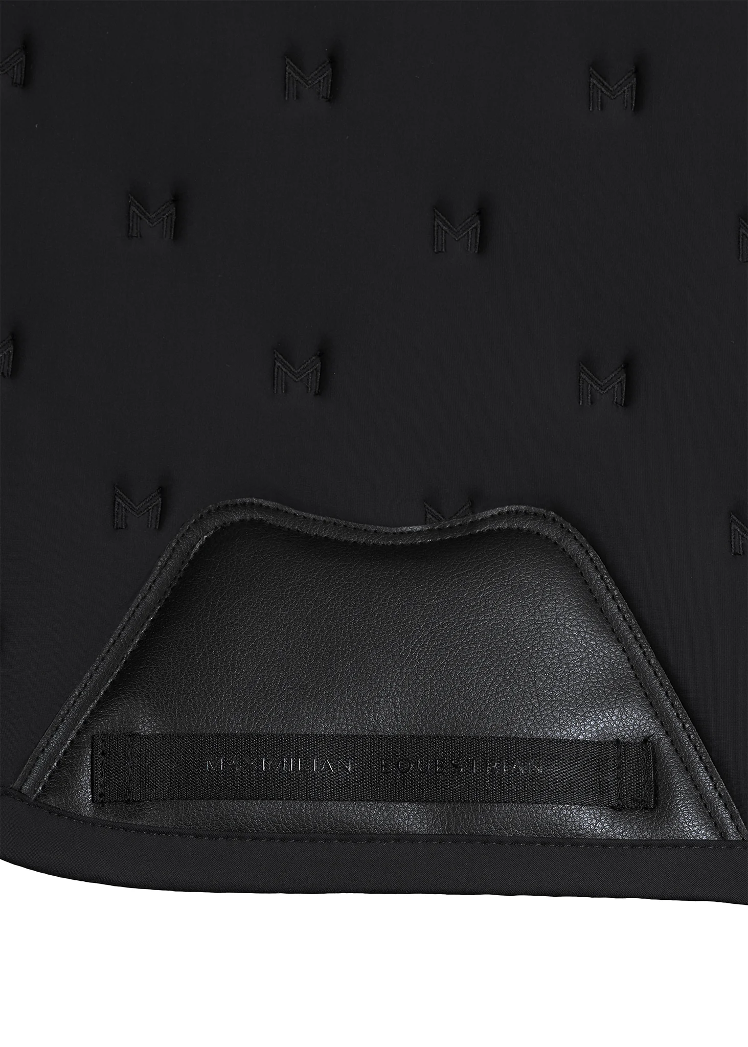 Stamp Jumping Saddle Pad (Black) - Image 3