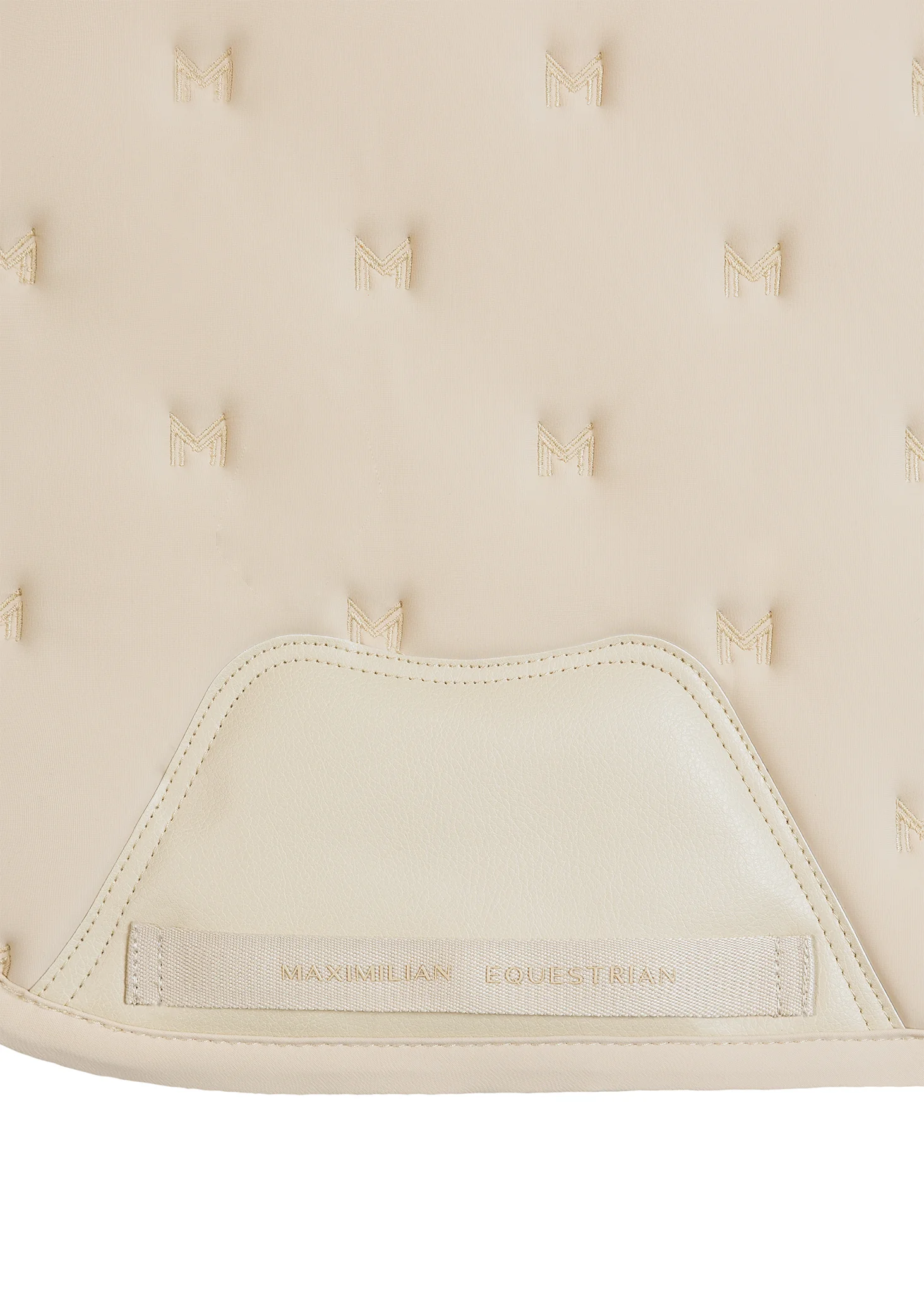 Stamp Jumping Saddle Pad (Sand) - Image 3