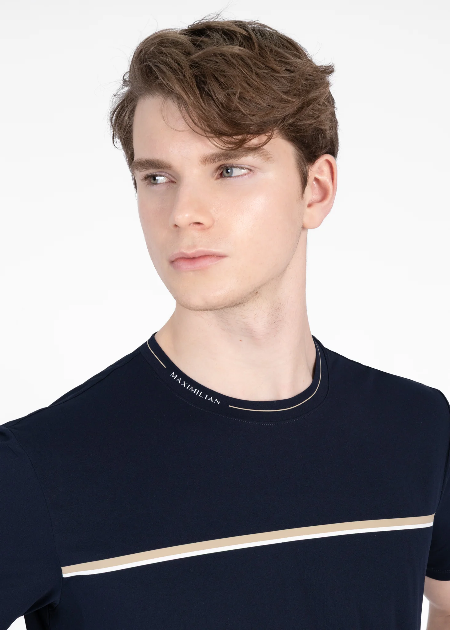 Step Technical T-Shirt (Navy) - Image 4