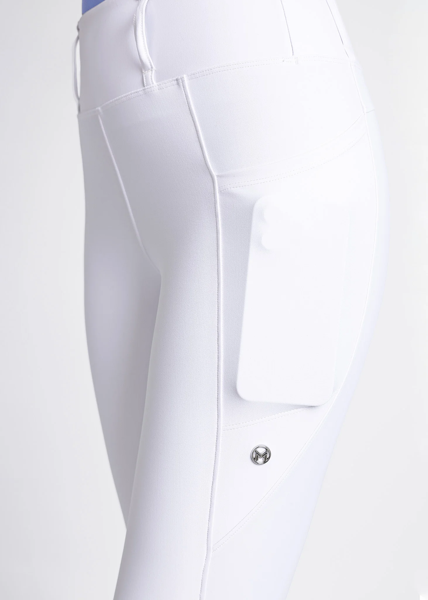Studio Riding Leggings (White) - Image 4