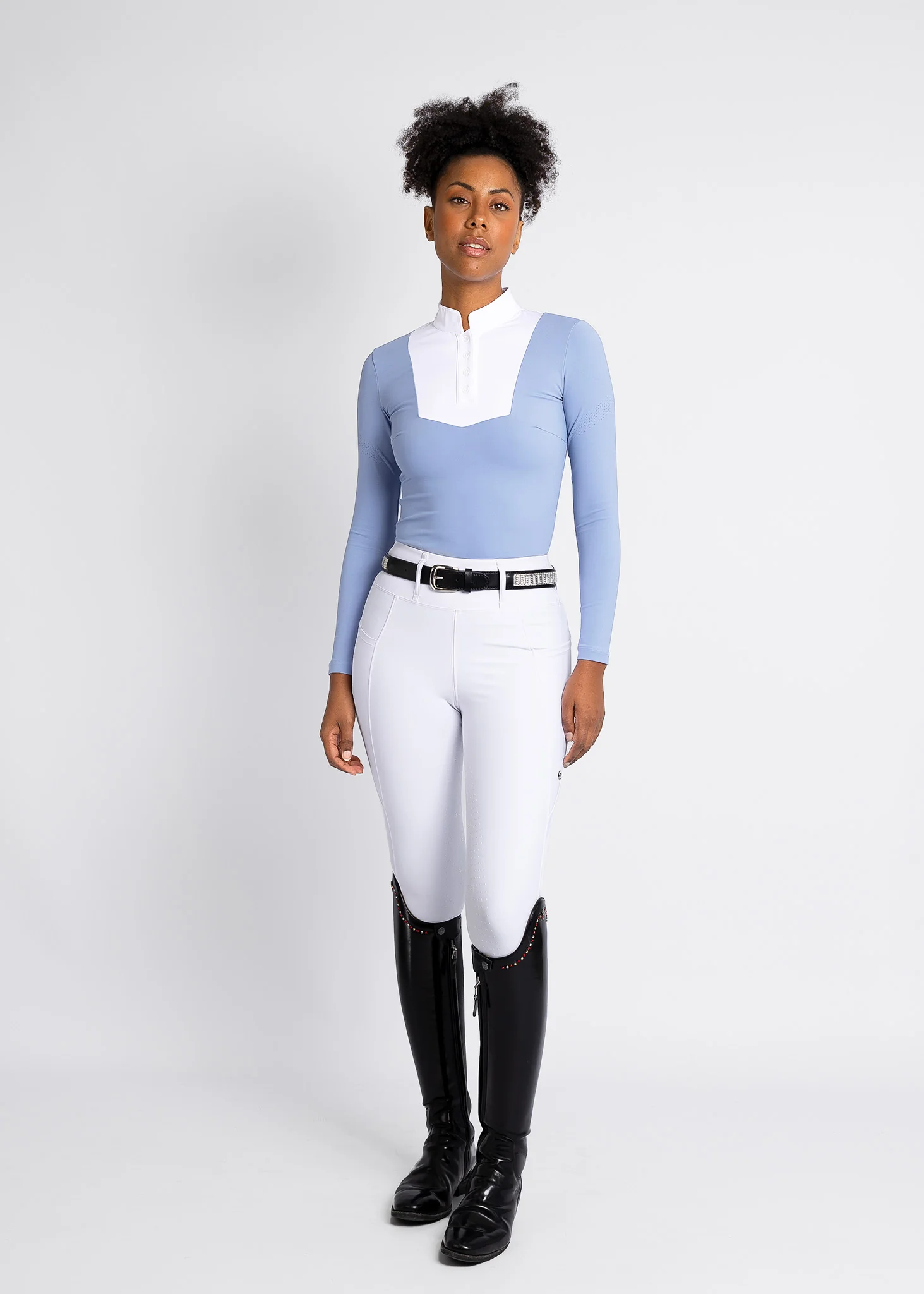 Studio Riding Leggings (White) - Image 6