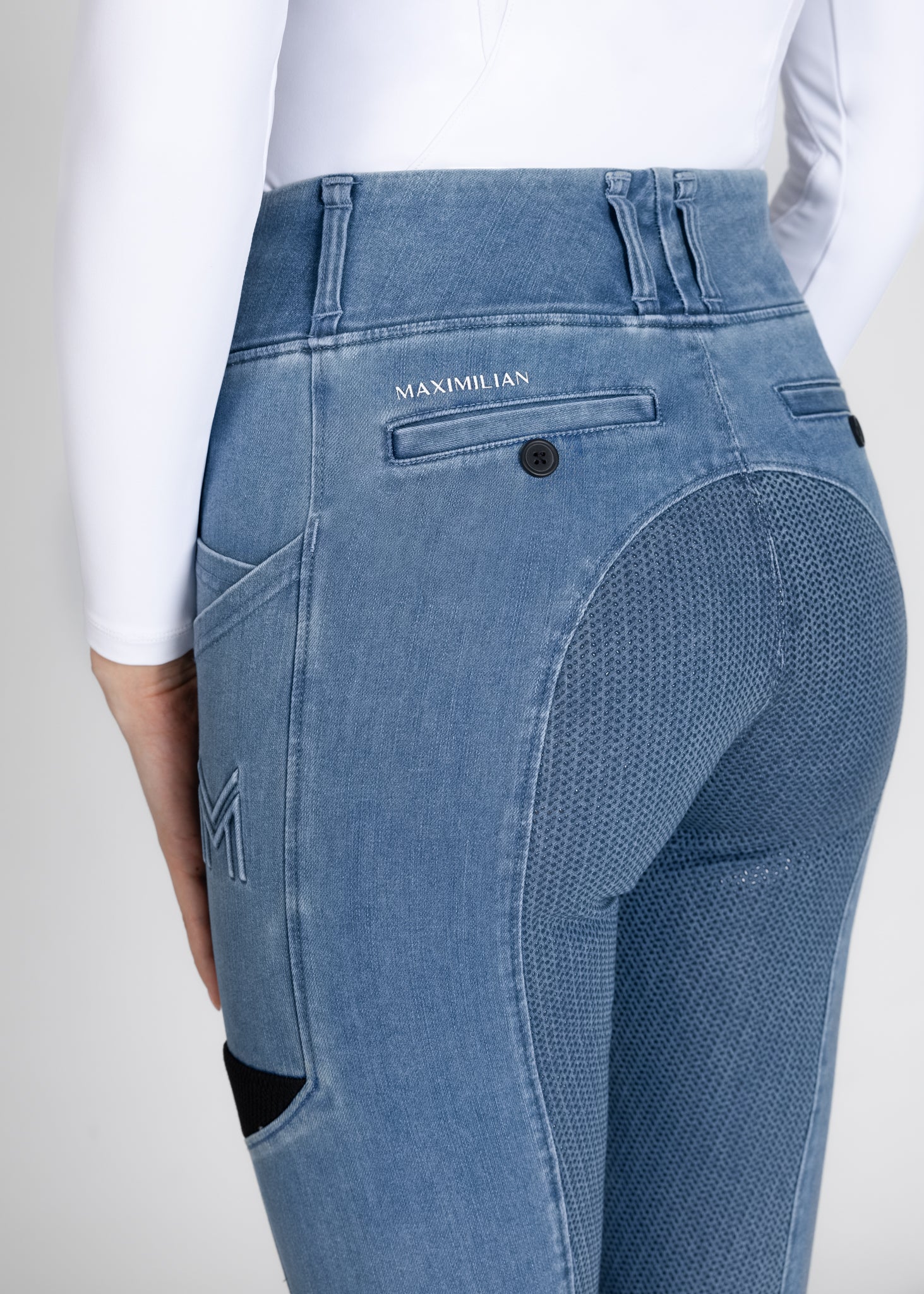 Tech Riding Leggings (Denim) - Image 5