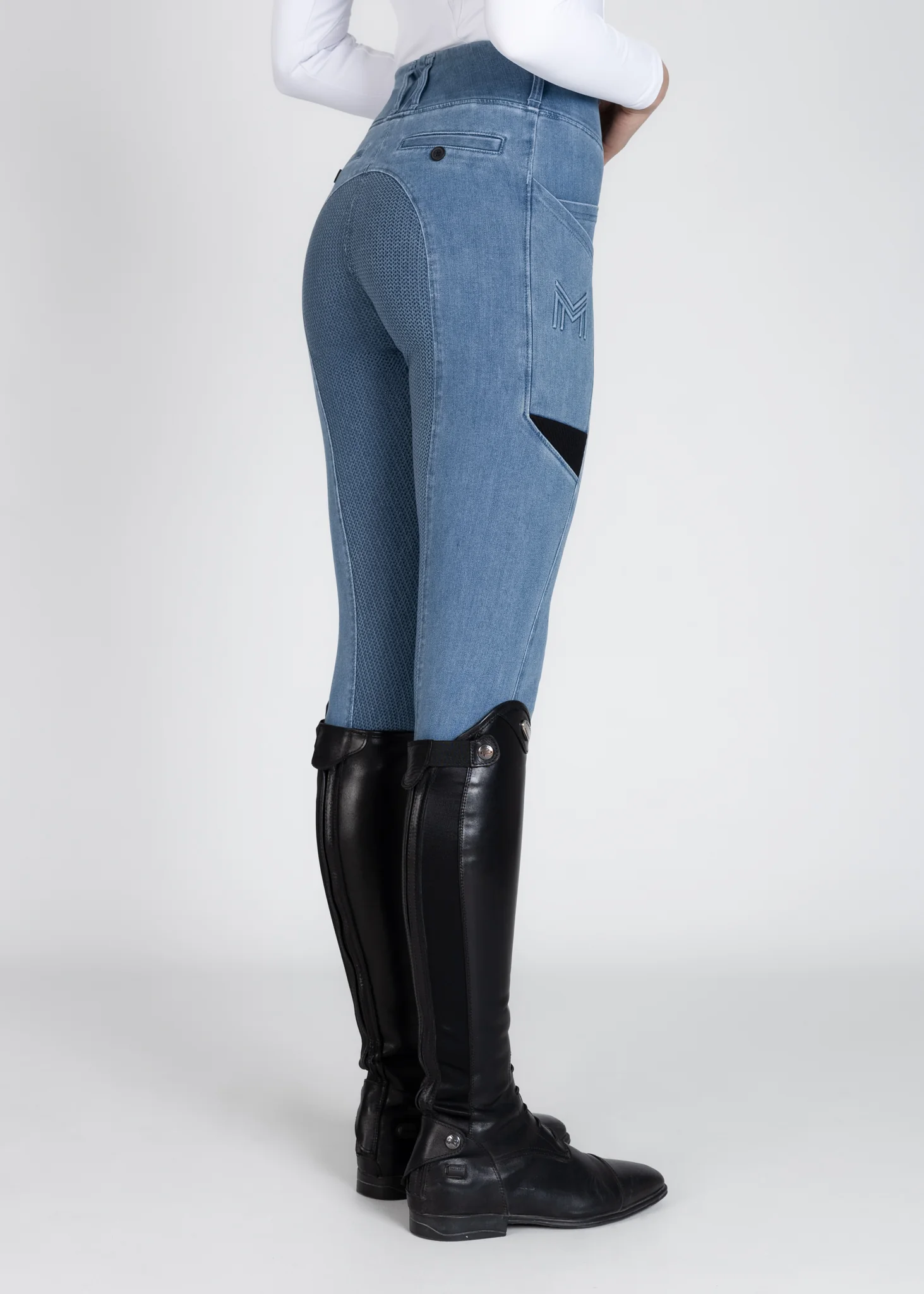 Tech Riding Leggings (Denim) - Image 6