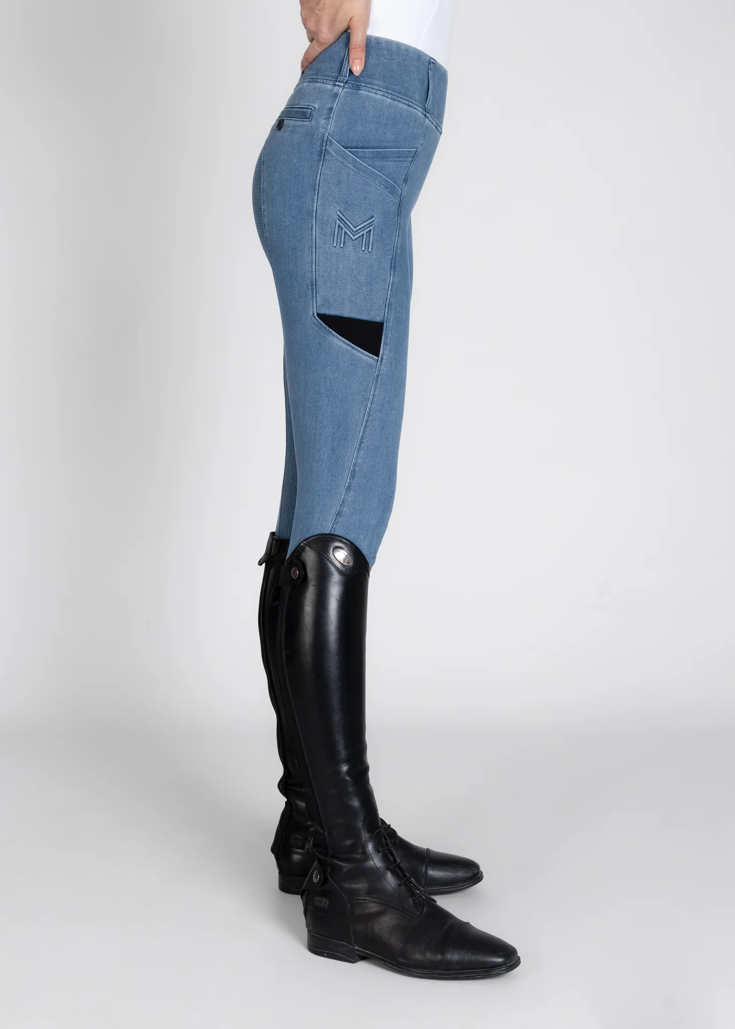 Tech Riding Leggings (Denim) - Image 7