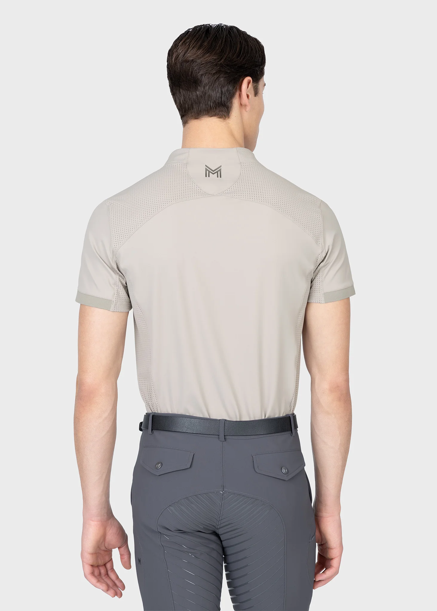 Track Short Sleeve Base Layer (Soft Taupe) - Image 3