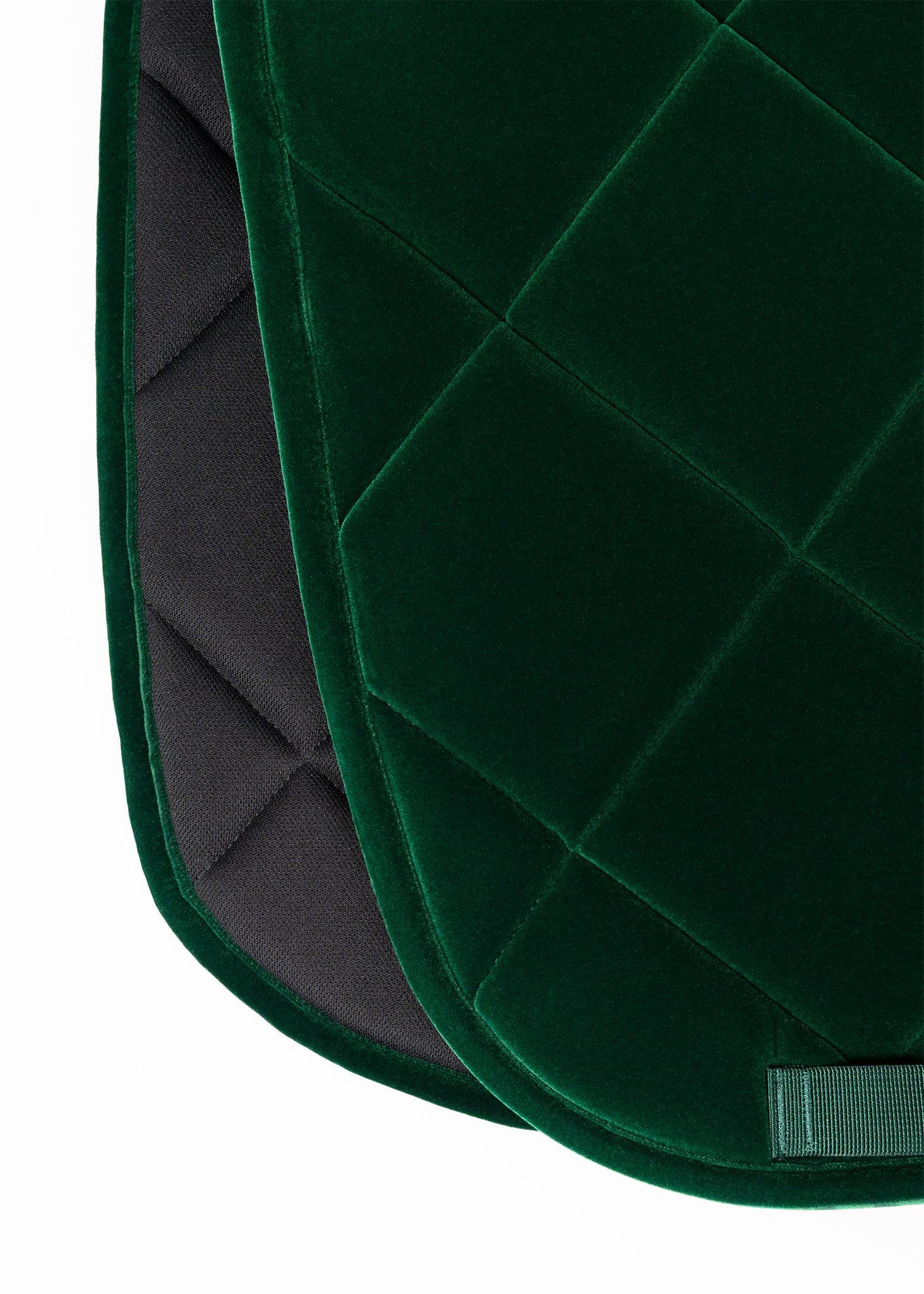 Velvet Jumping Saddle Pad (Jade) - Image 6