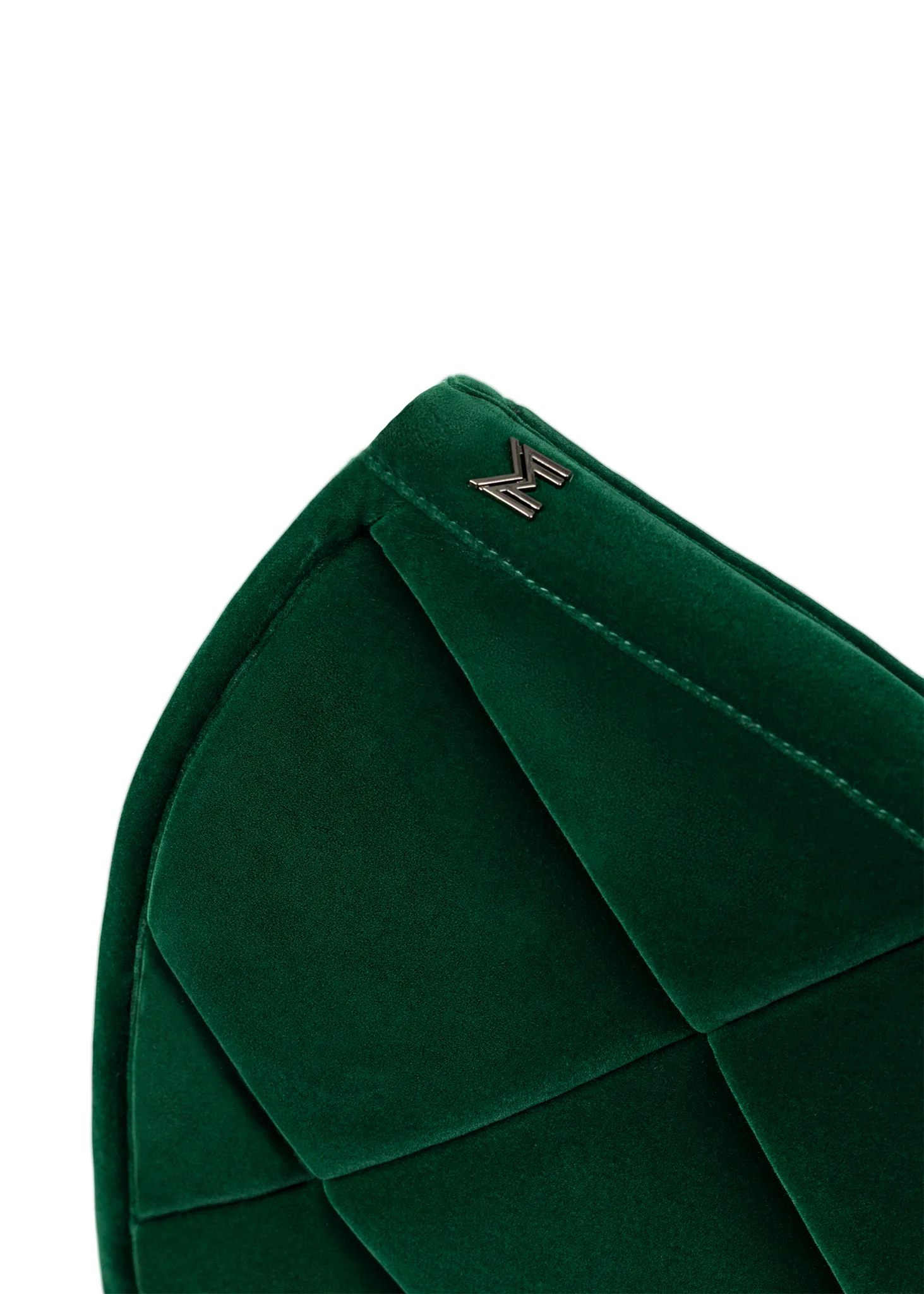 Velvet Jumping Saddle Pad (Jade) - Image 7