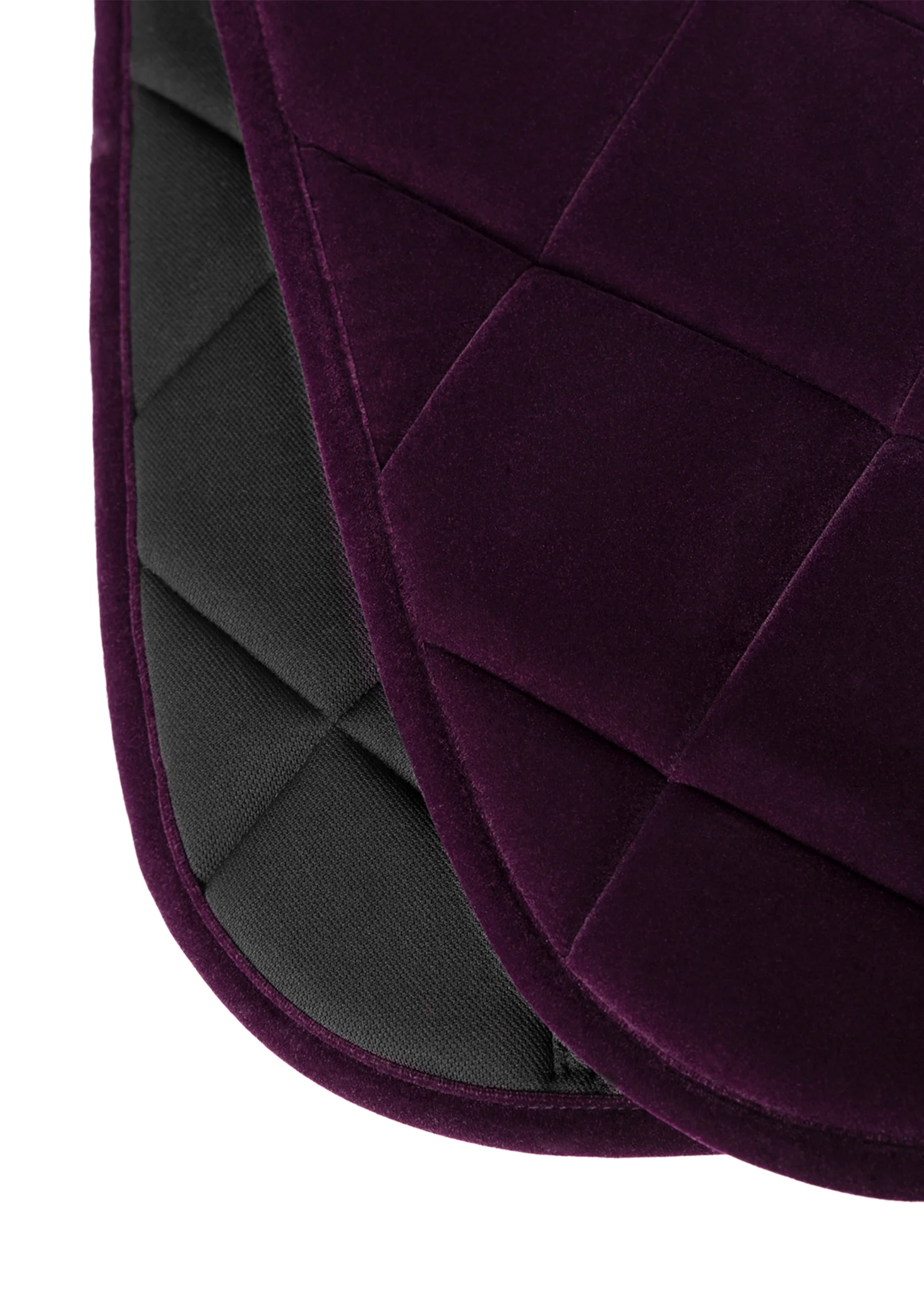 Velvet Jumping Saddle Pad (Amethyst) - Image 6
