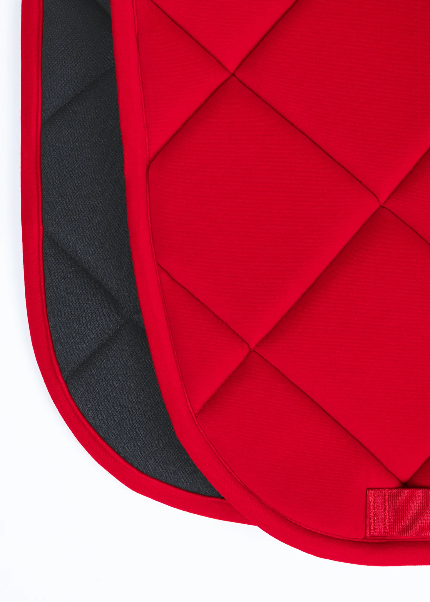 Velvet Dressage Saddle Pad (Crimson) - Image 8