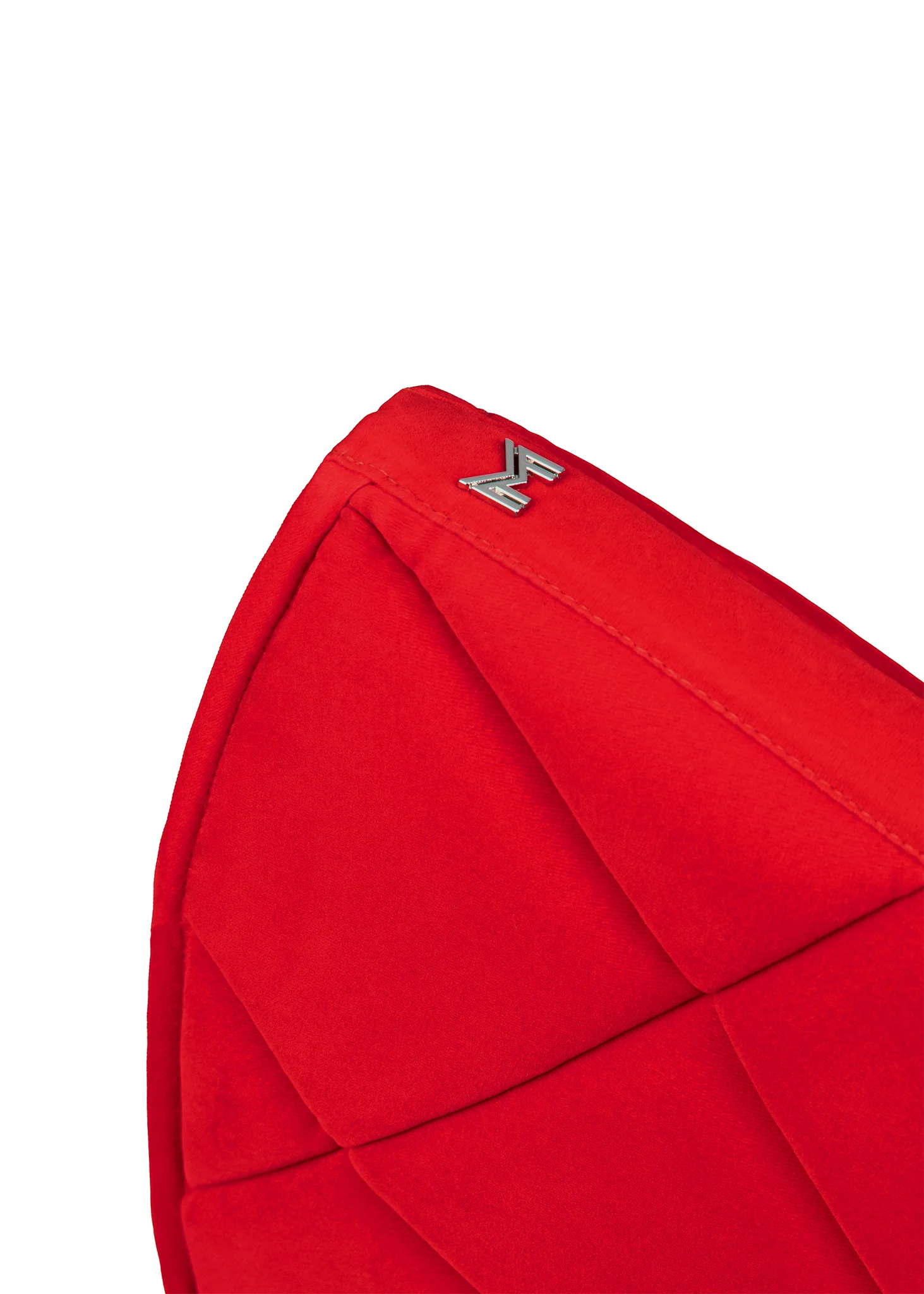 Velvet Dressage Saddle Pad (Crimson) - Image 7