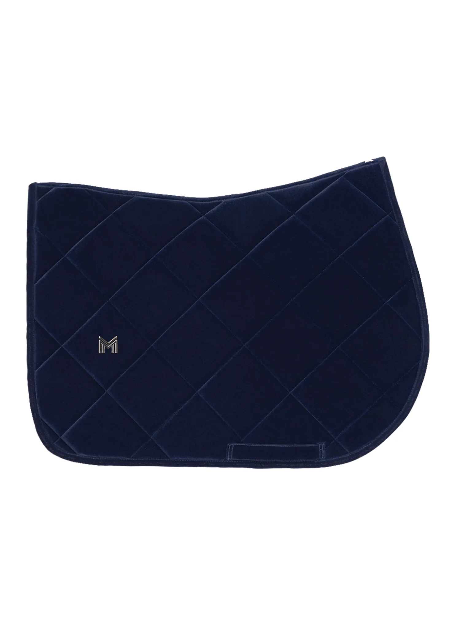 Velvet Jumping Saddle Pad (Sapphire) - Image 5
