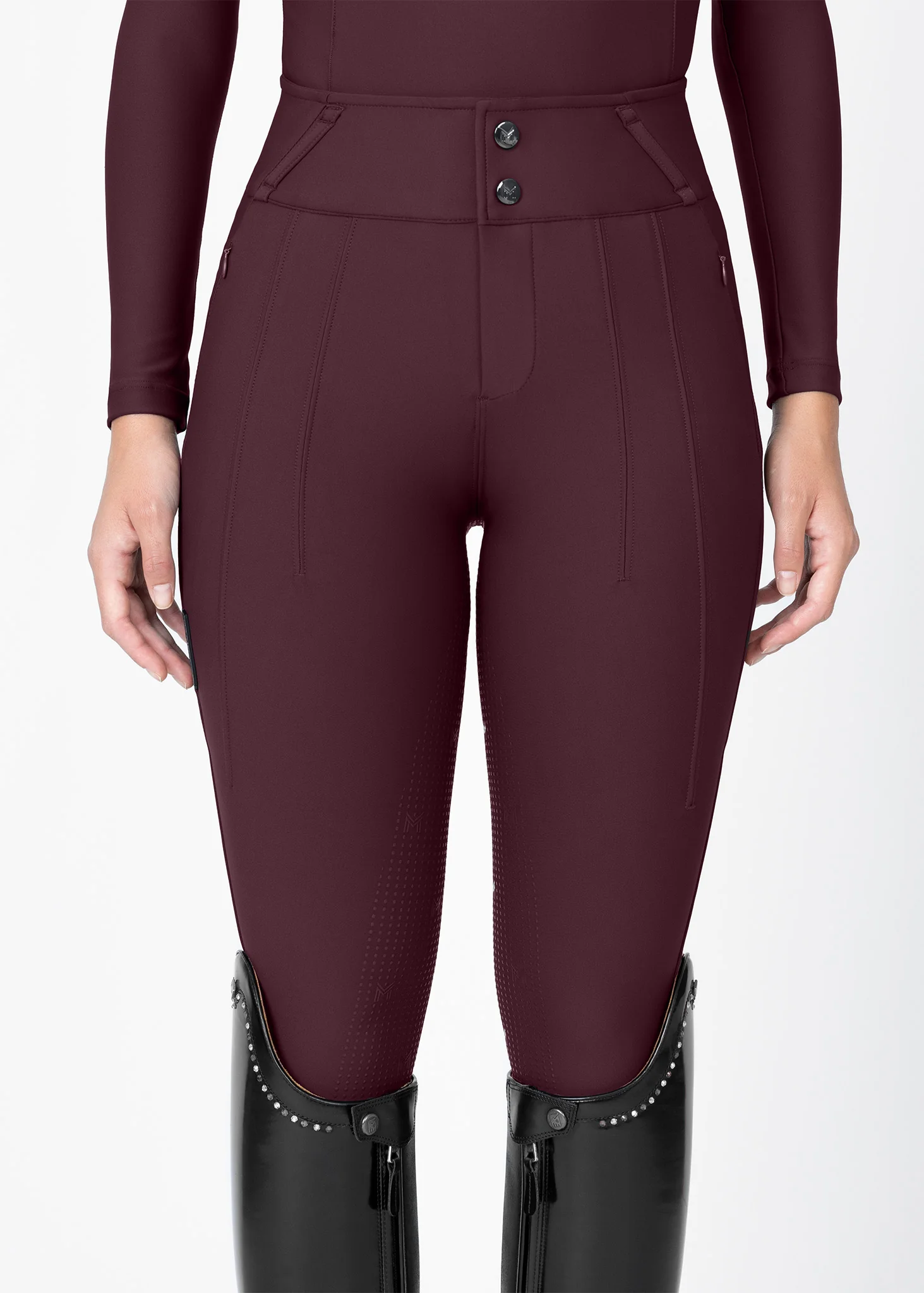 Vision Breeches (Burgundy)