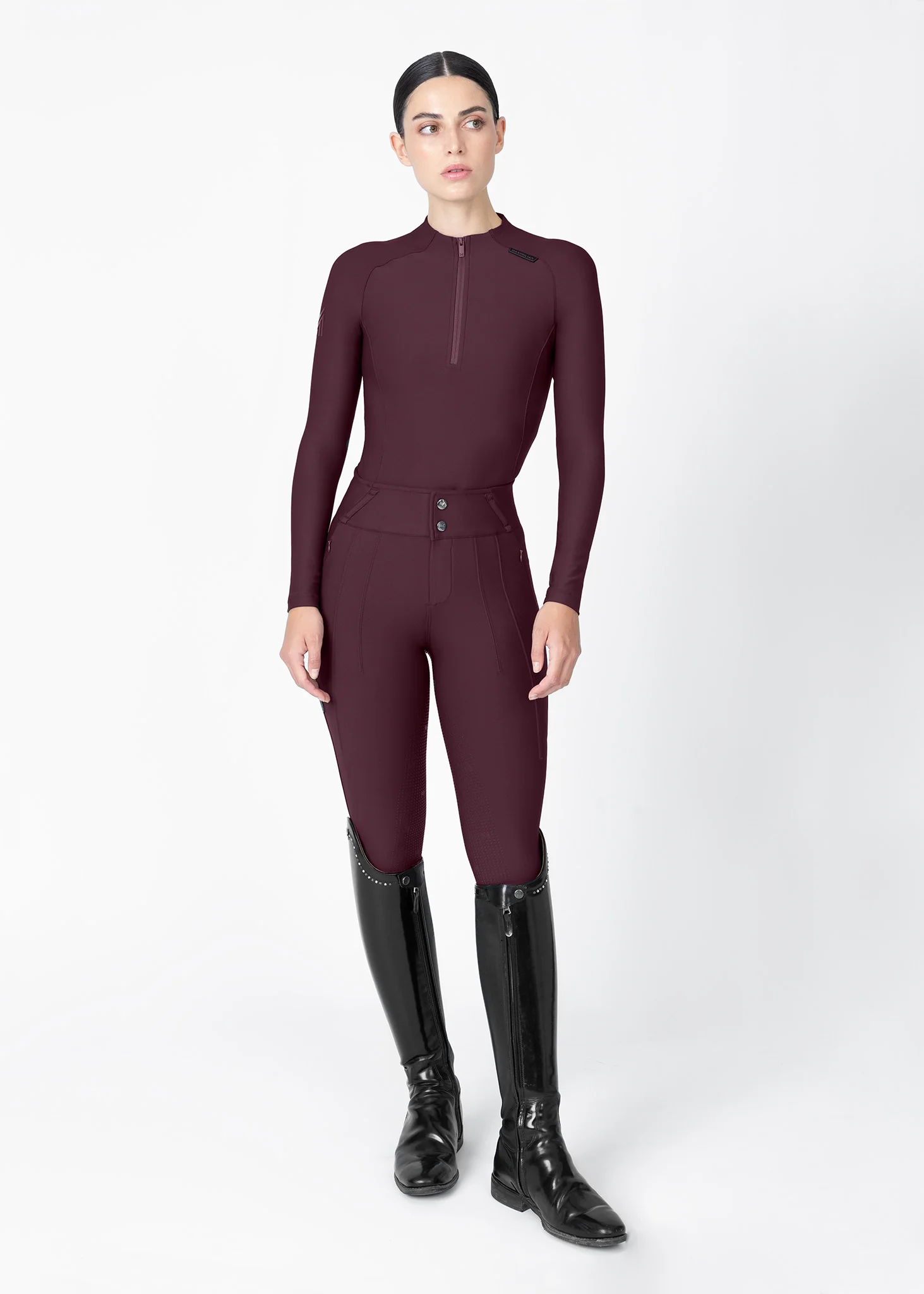 Vision Breeches (Burgundy) - Image 11