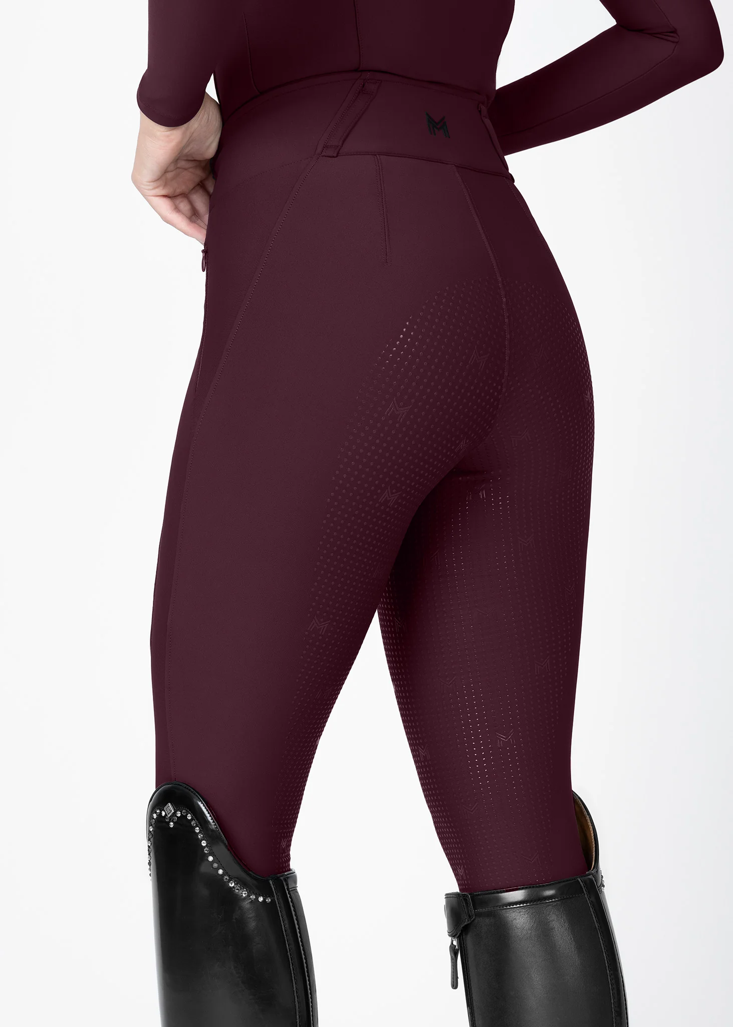 Vision Breeches (Burgundy) - Image 5