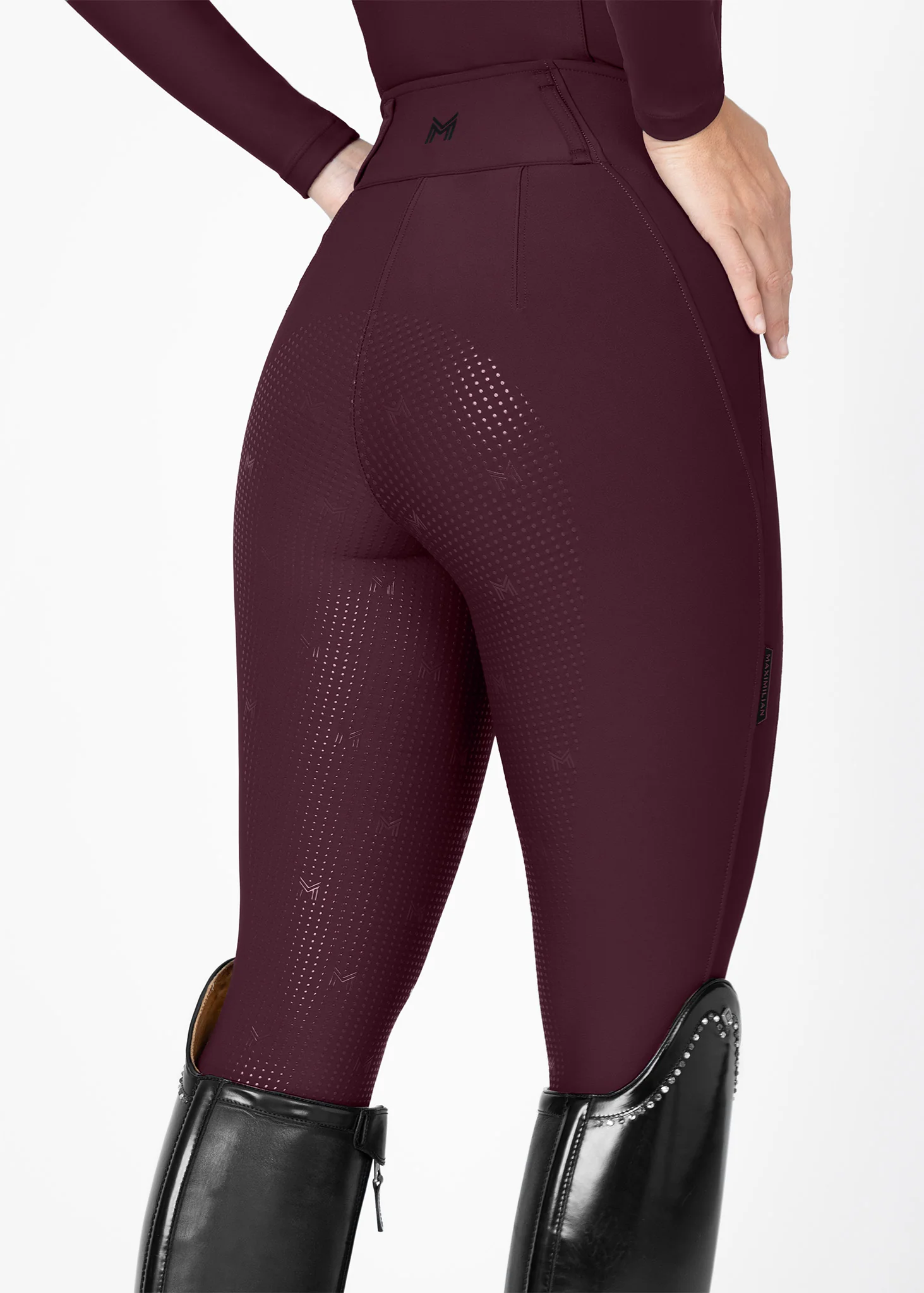 Vision Breeches (Burgundy) - Image 7