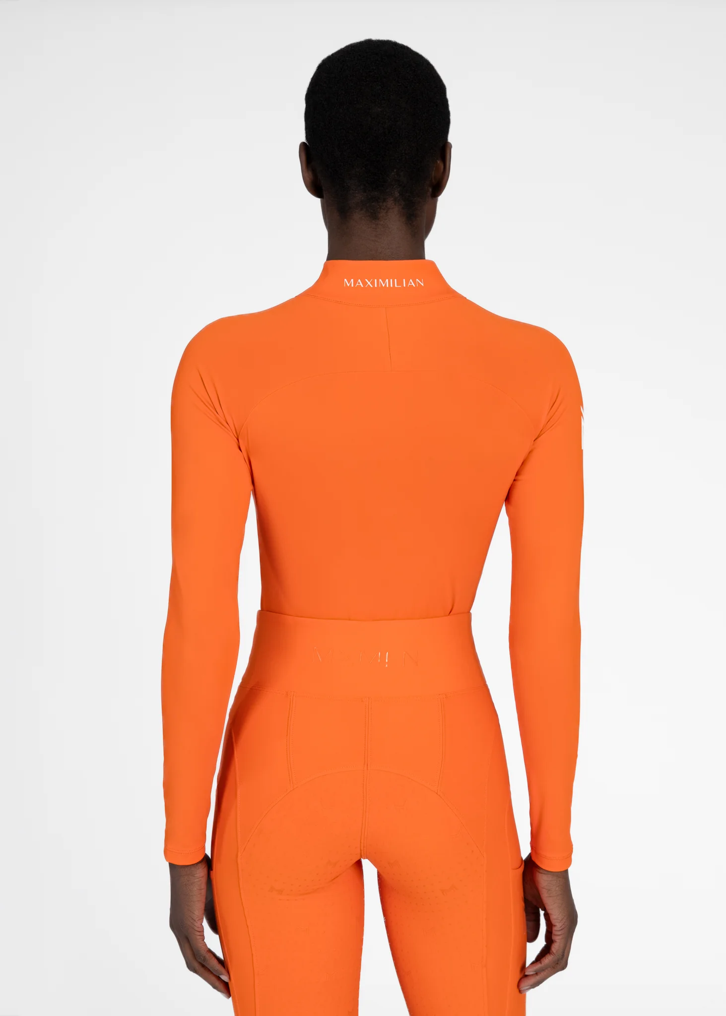 Women Sunblocker Shirt (Tangerine) - Image 3