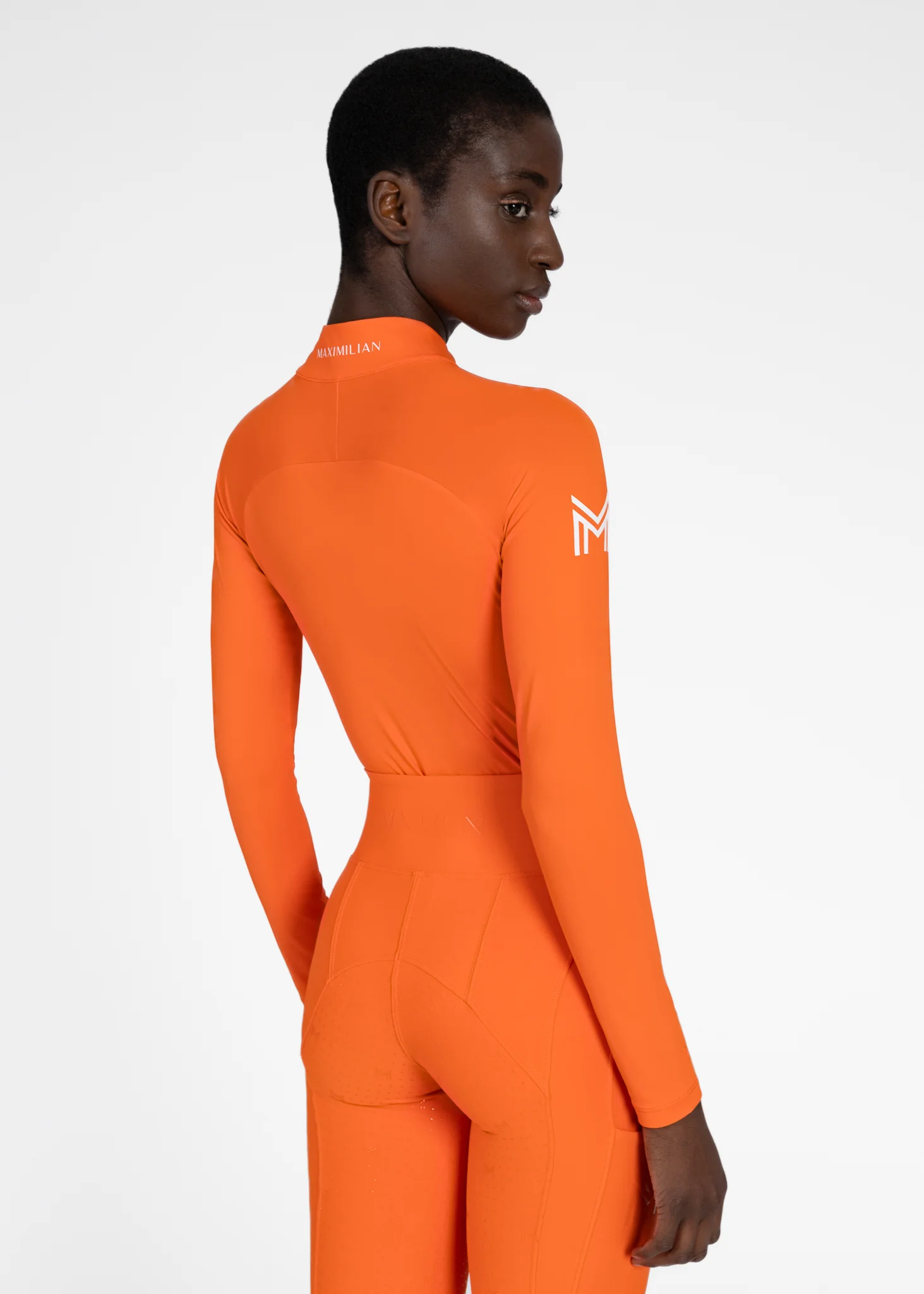 Women Sunblocker Shirt (Tangerine) - Image 4