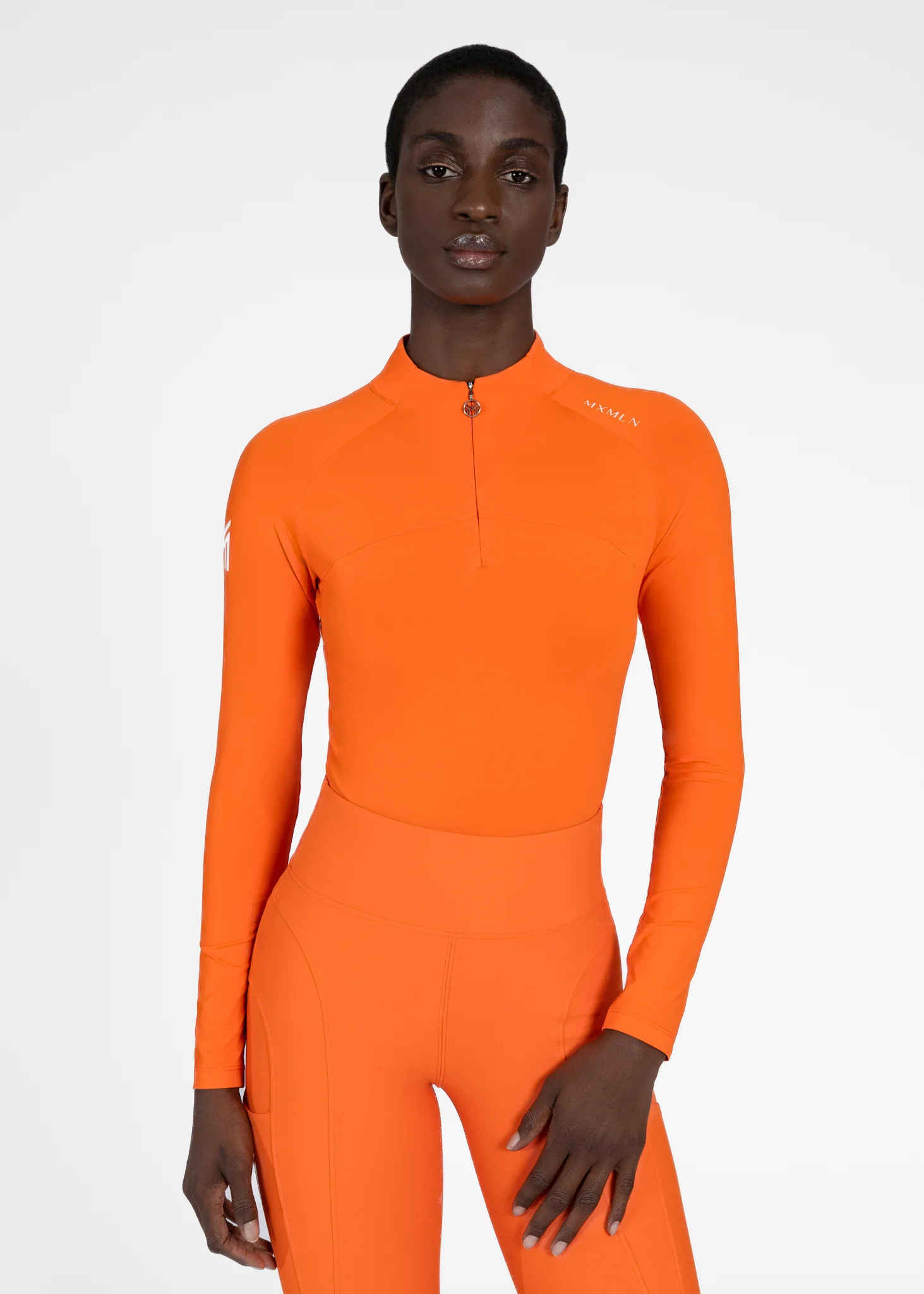 Women Sunblocker Shirt (Tangerine) - Image 5