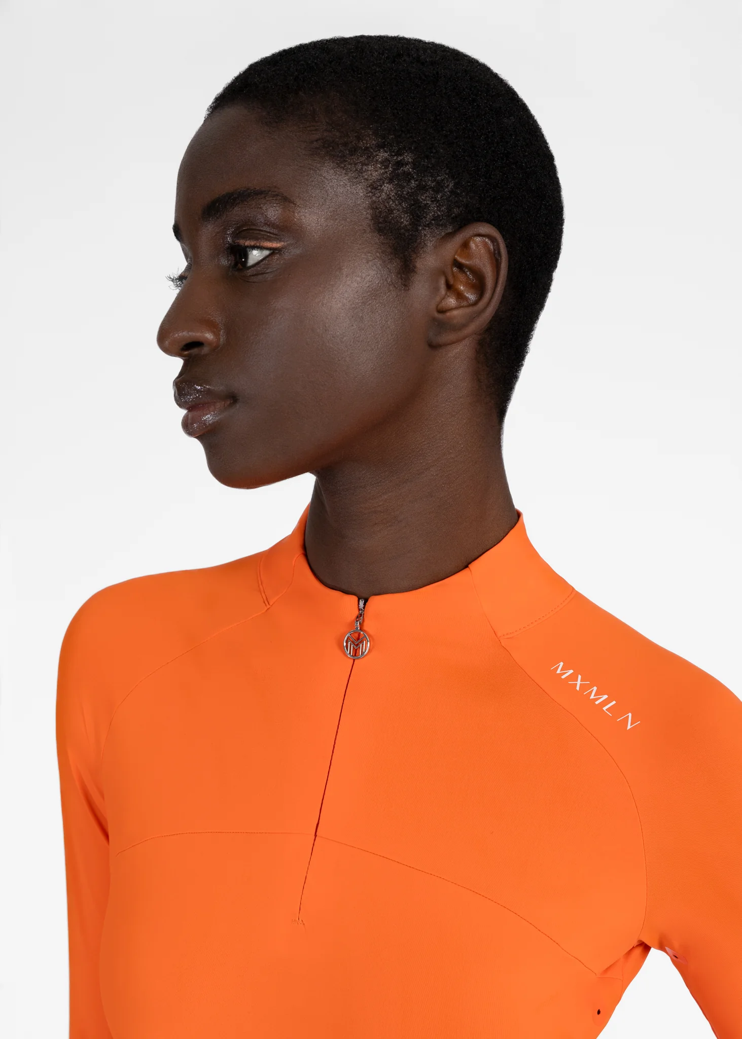 Women Sunblocker Shirt (Tangerine) - Image 6
