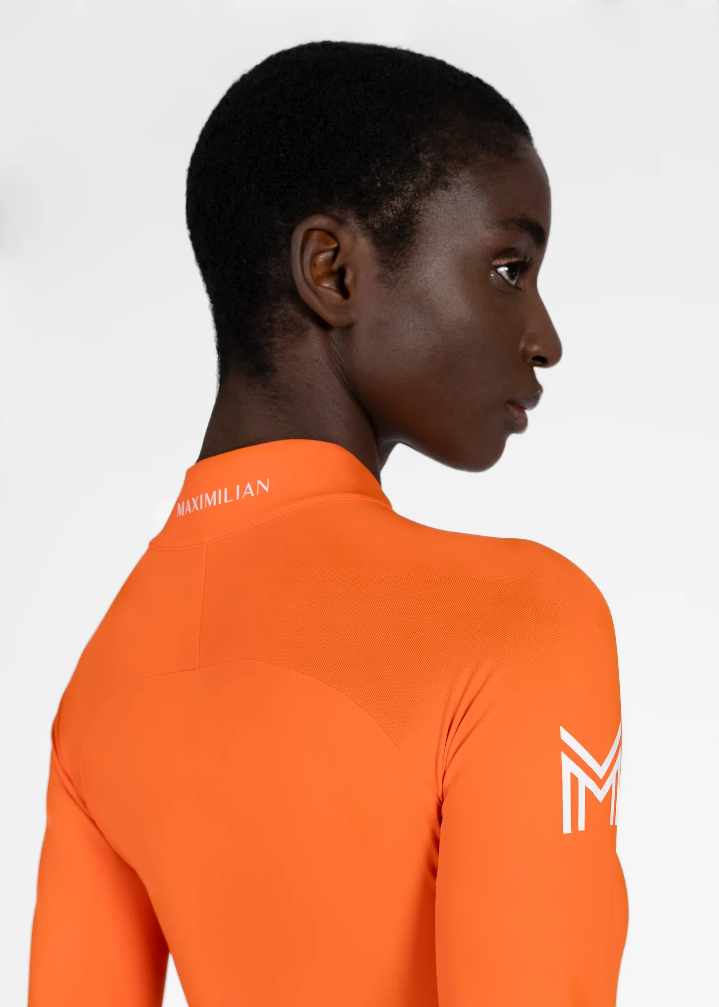 Women Sunblocker Shirt (Tangerine) - Image 7