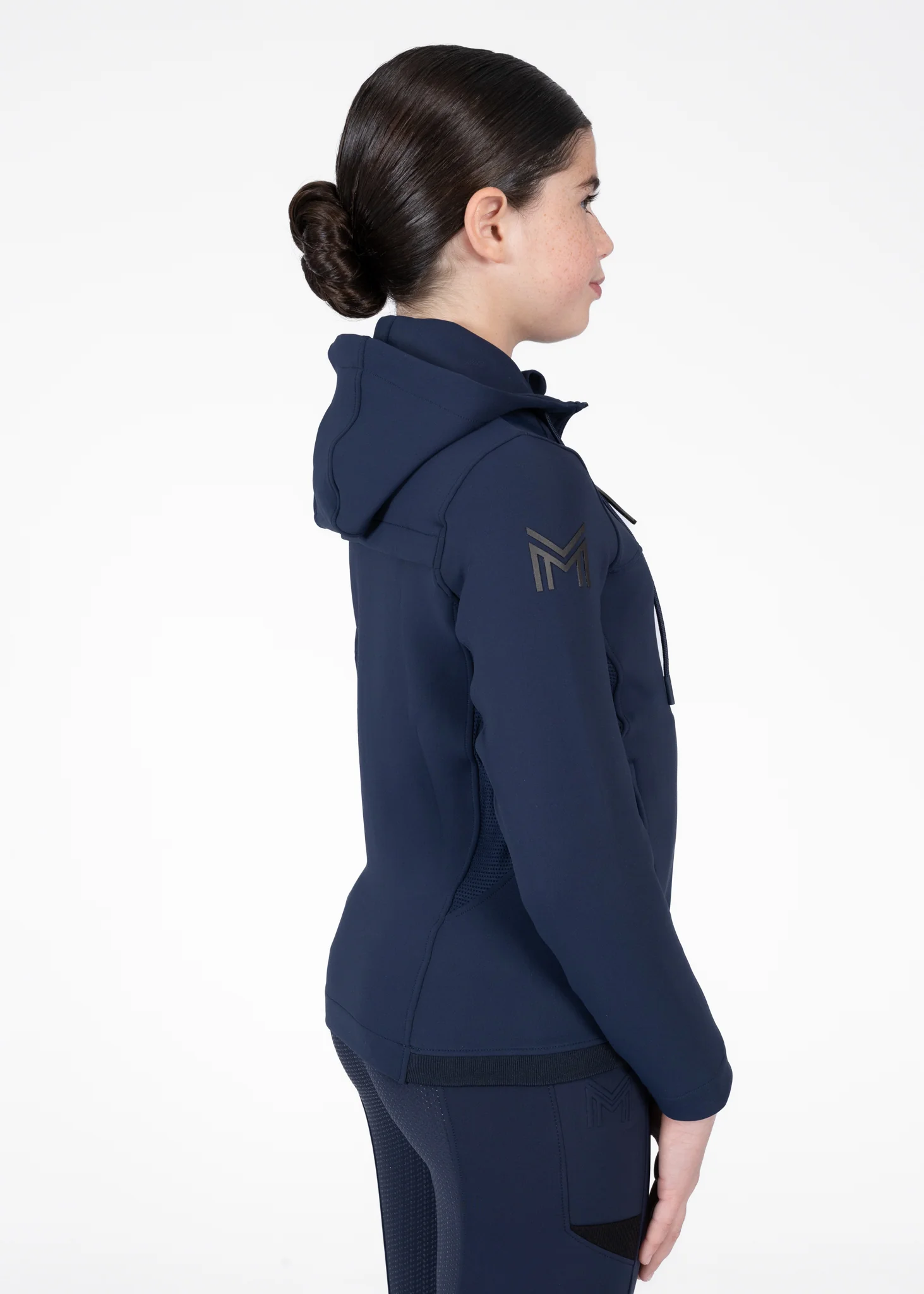 YR Club Zip Hoodie (Navy) - Image 4