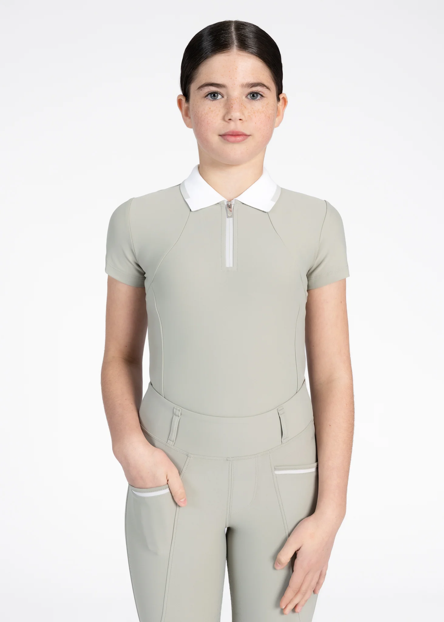 YR Concept Short Sleeve Polo Shirt (Laurel) - Image 5