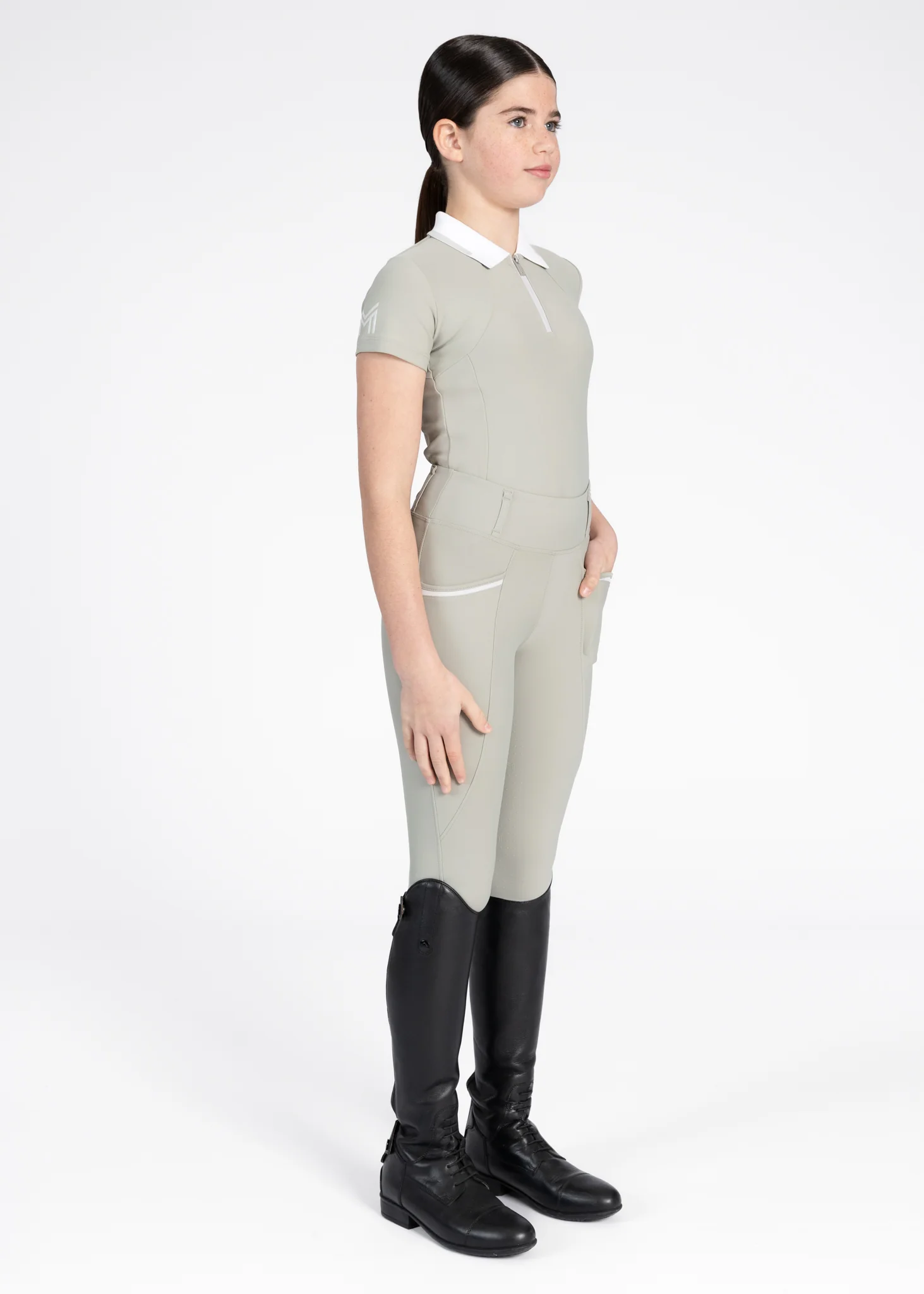 YR Concept Short Sleeve Polo Shirt (Laurel) - Image 7