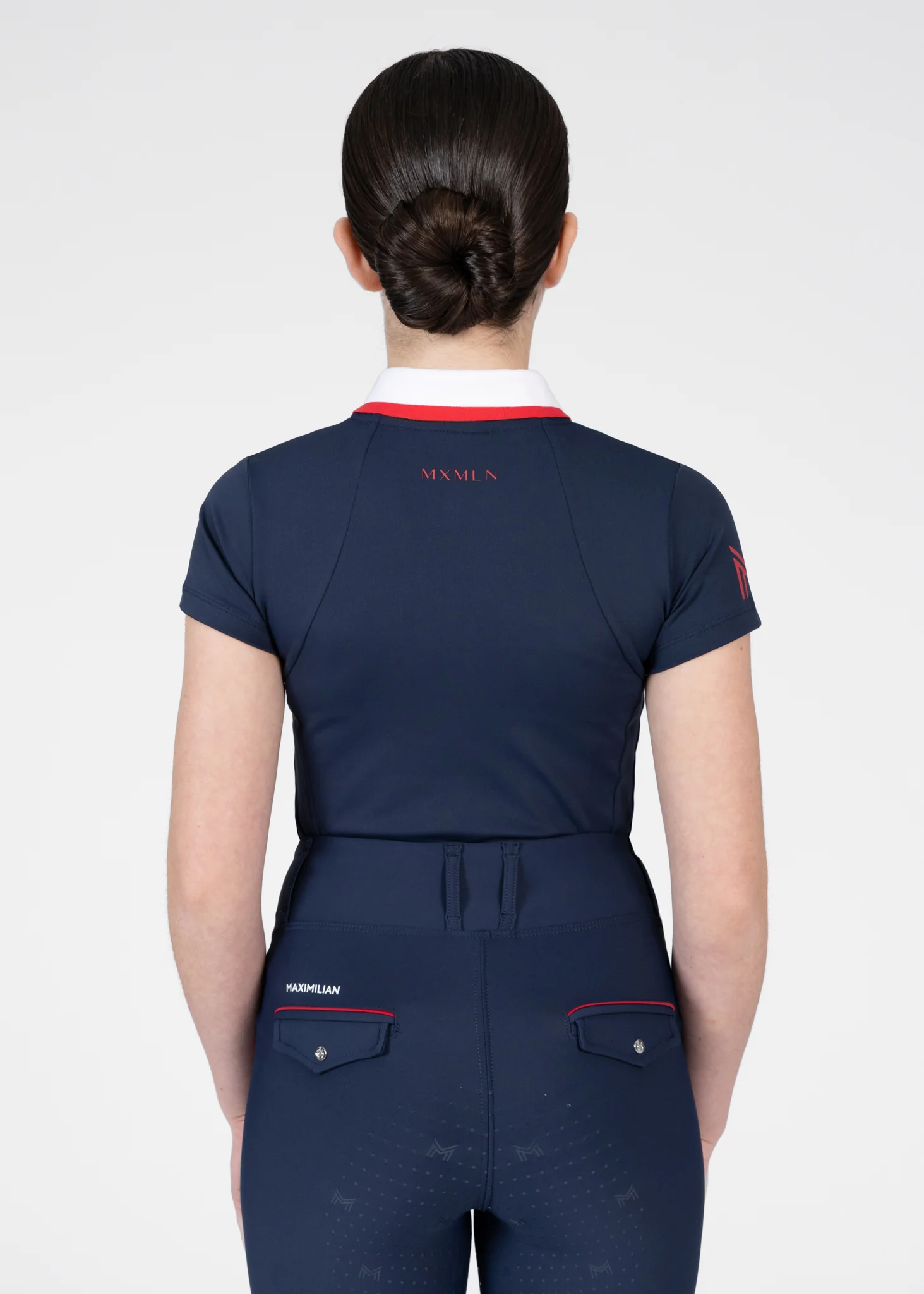 YR Concept Short Sleeve Polo Shirt (Navy) - Image 6