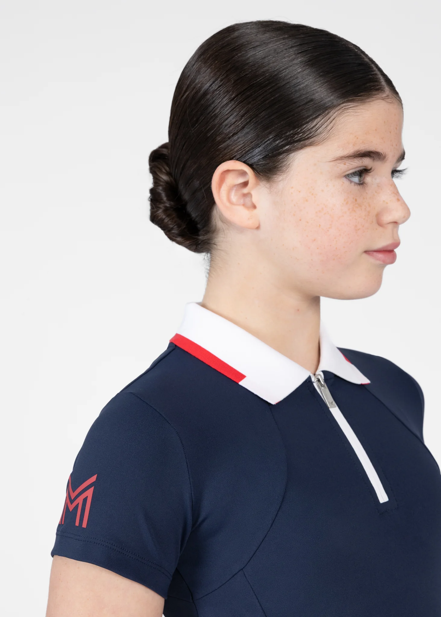 YR Concept Short Sleeve Polo Shirt (Navy) - Image 7