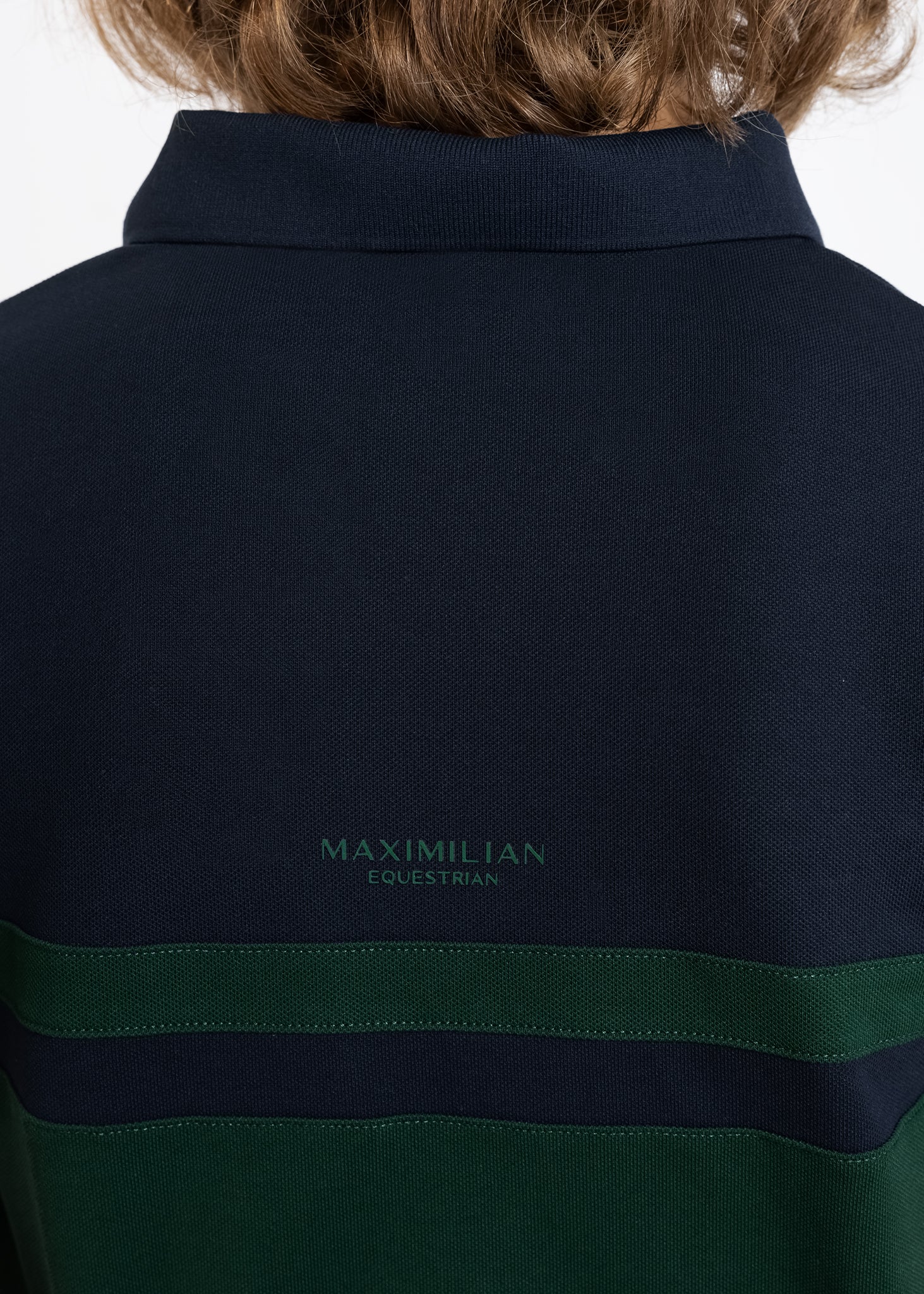 YR Glee Polo Shirt (Green/Navy) - Image 6