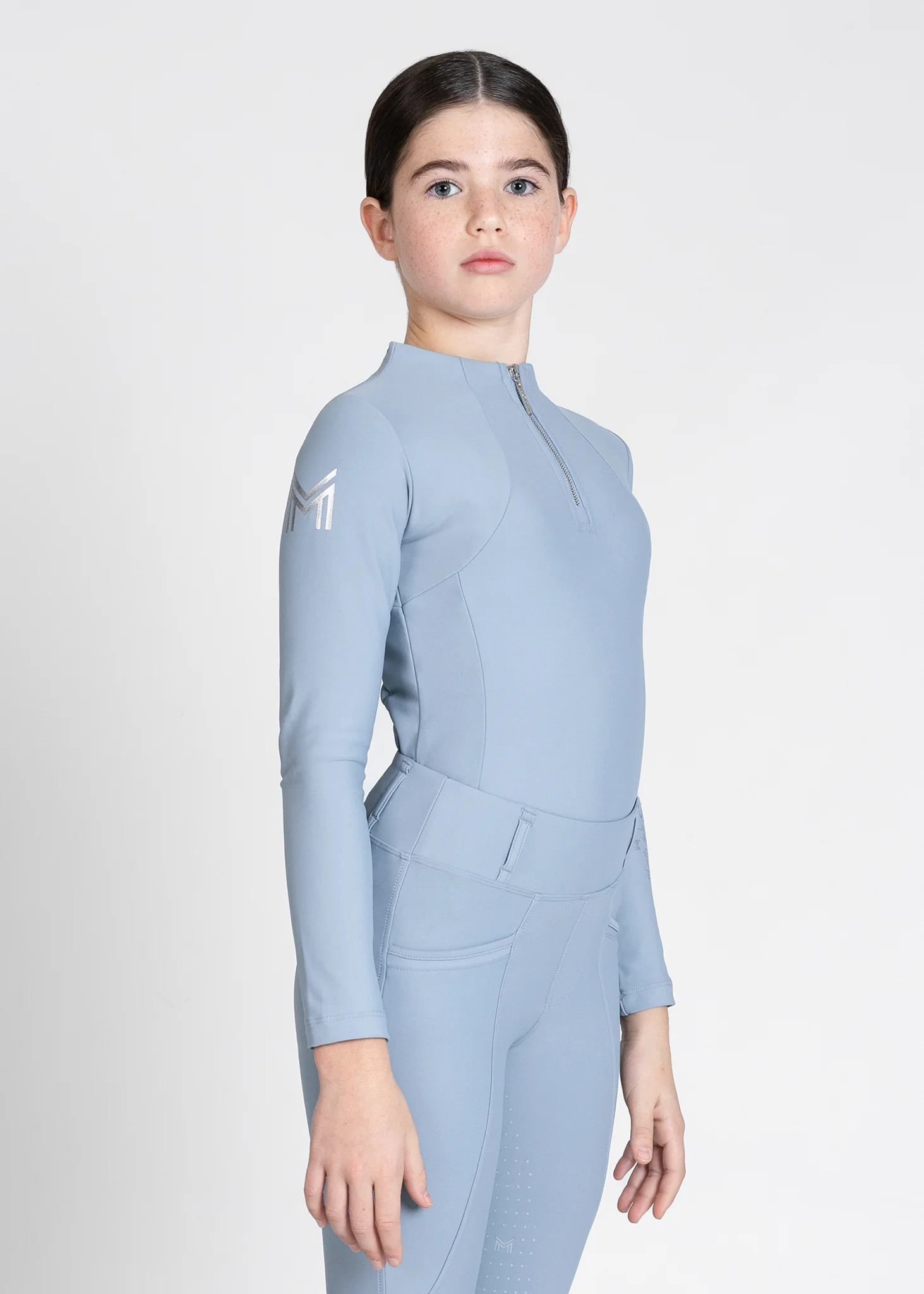 YR Long Sleeve Base Layer (Aqua)