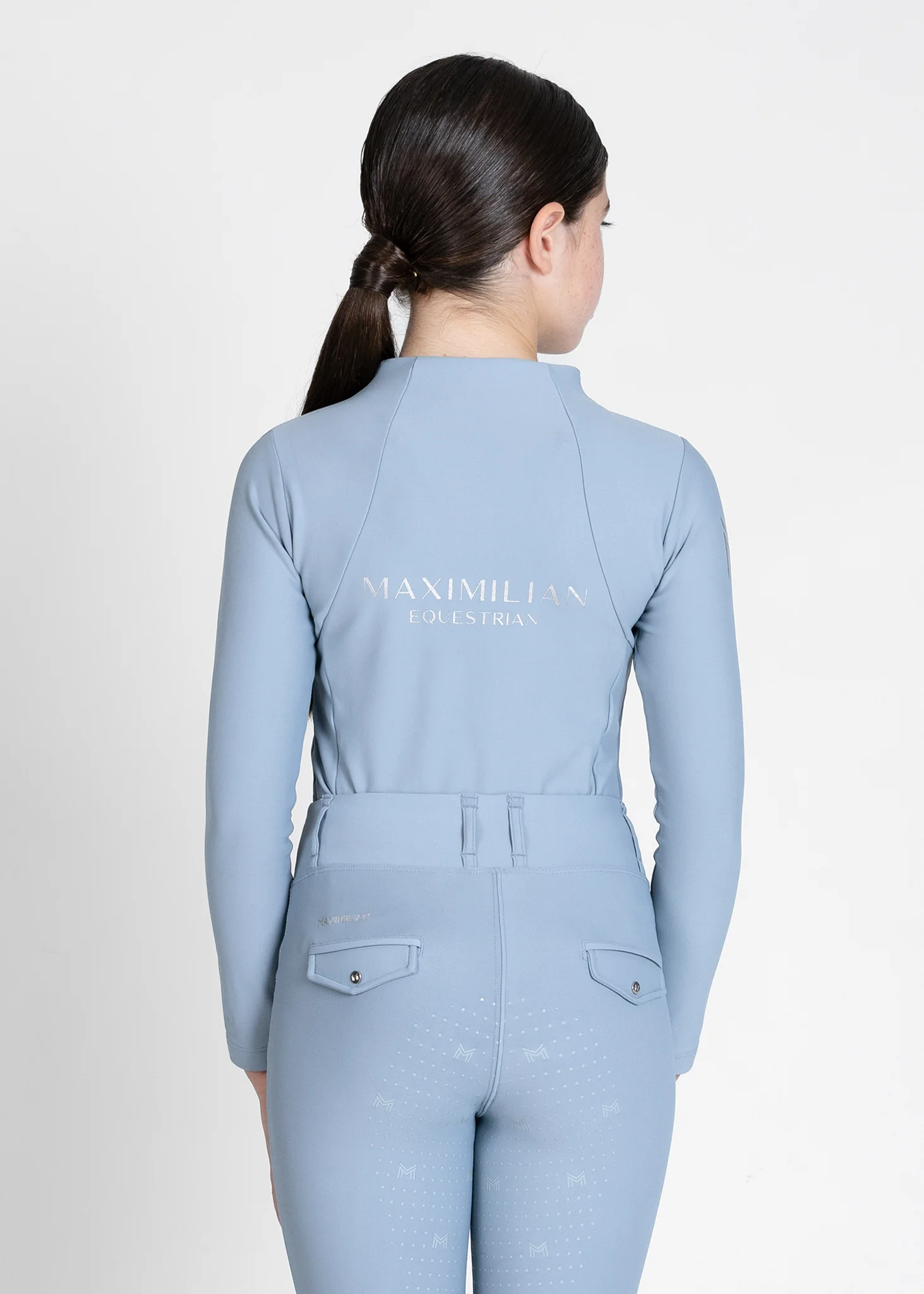 YR Long Sleeve Base Layer (Aqua) - Image 4