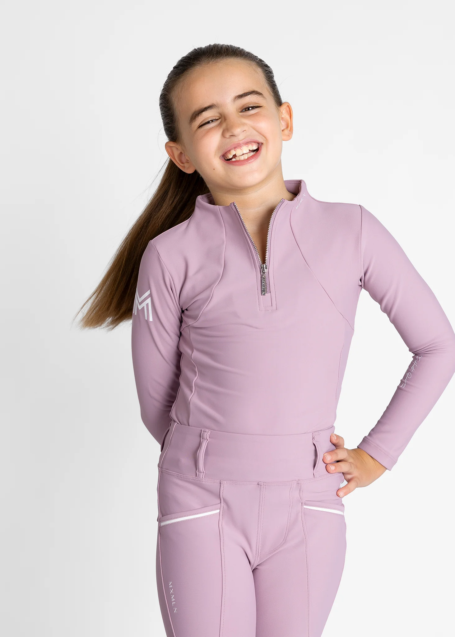 YR Long Sleeve Base Layer (Mauve) - Image 5