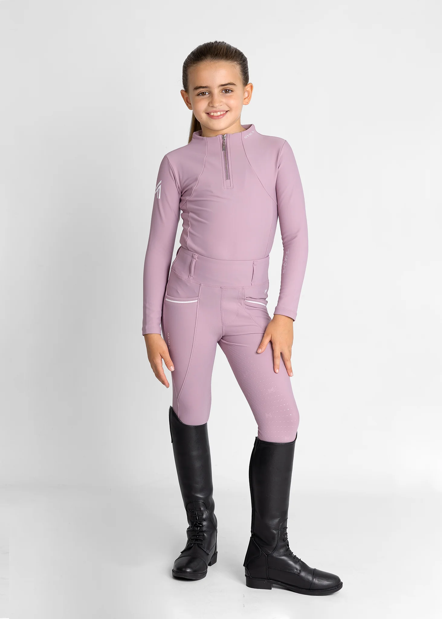 YR Long Sleeve Base Layer (Mauve) - Image 6