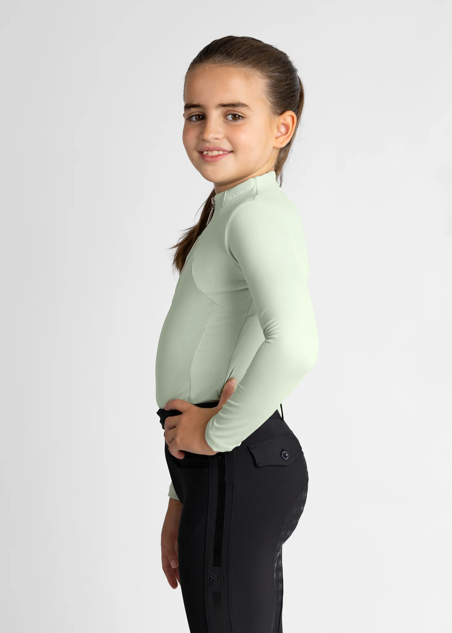 YR Long Sleeve Base Layer (Sage Green) - Image 3