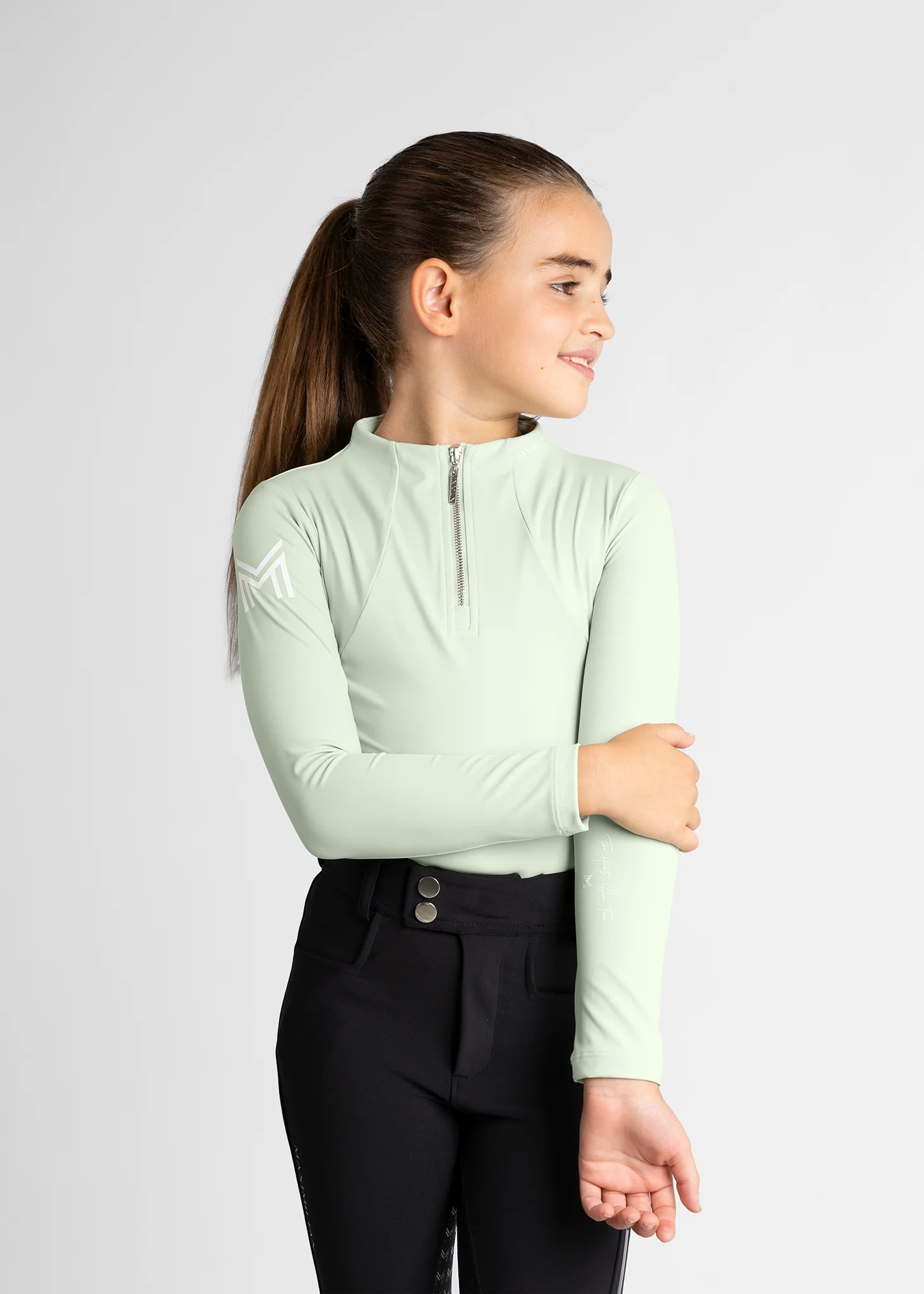 YR Long Sleeve Base Layer (Sage Green) - Image 5