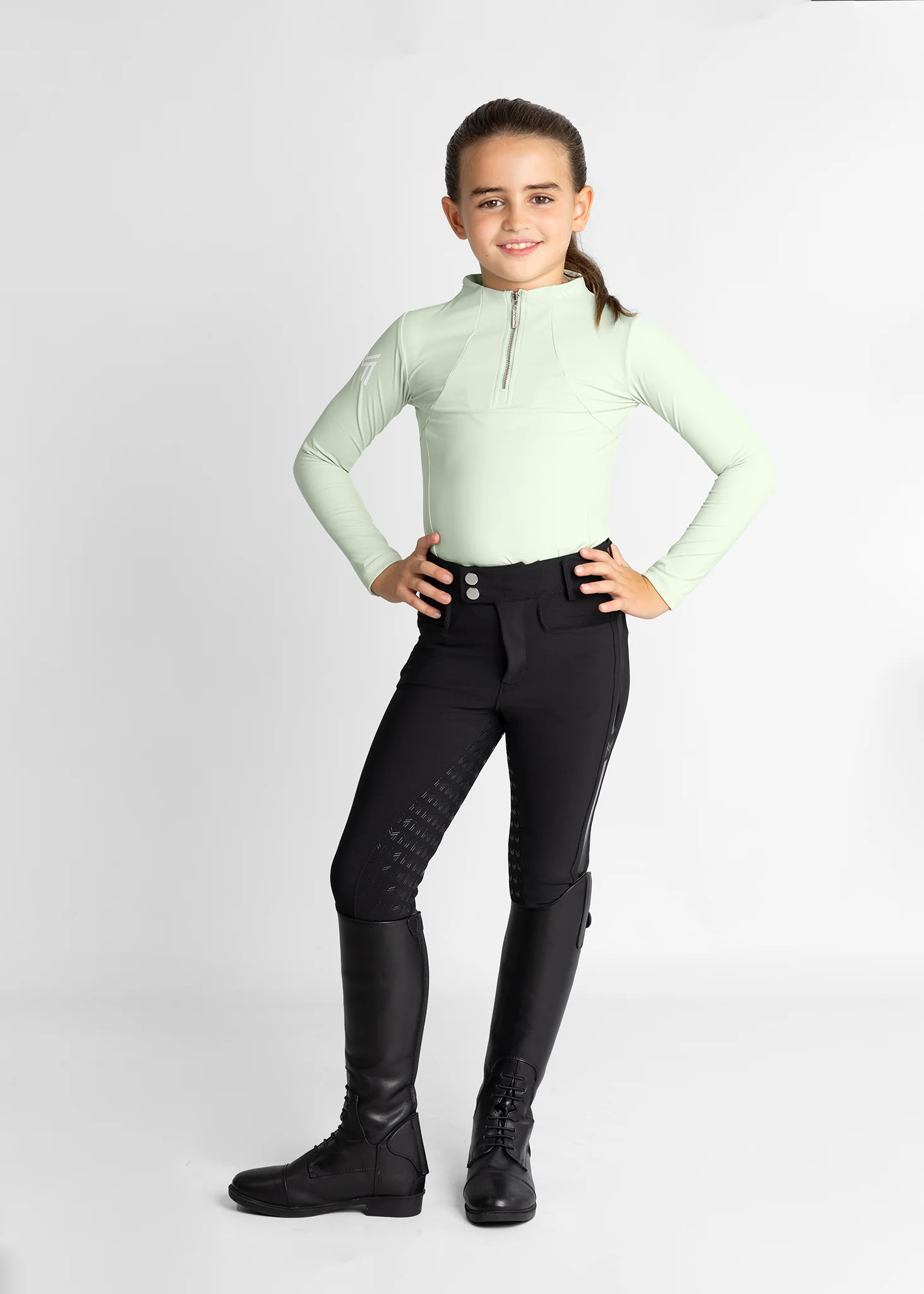 YR Long Sleeve Base Layer (Sage Green) - Image 8