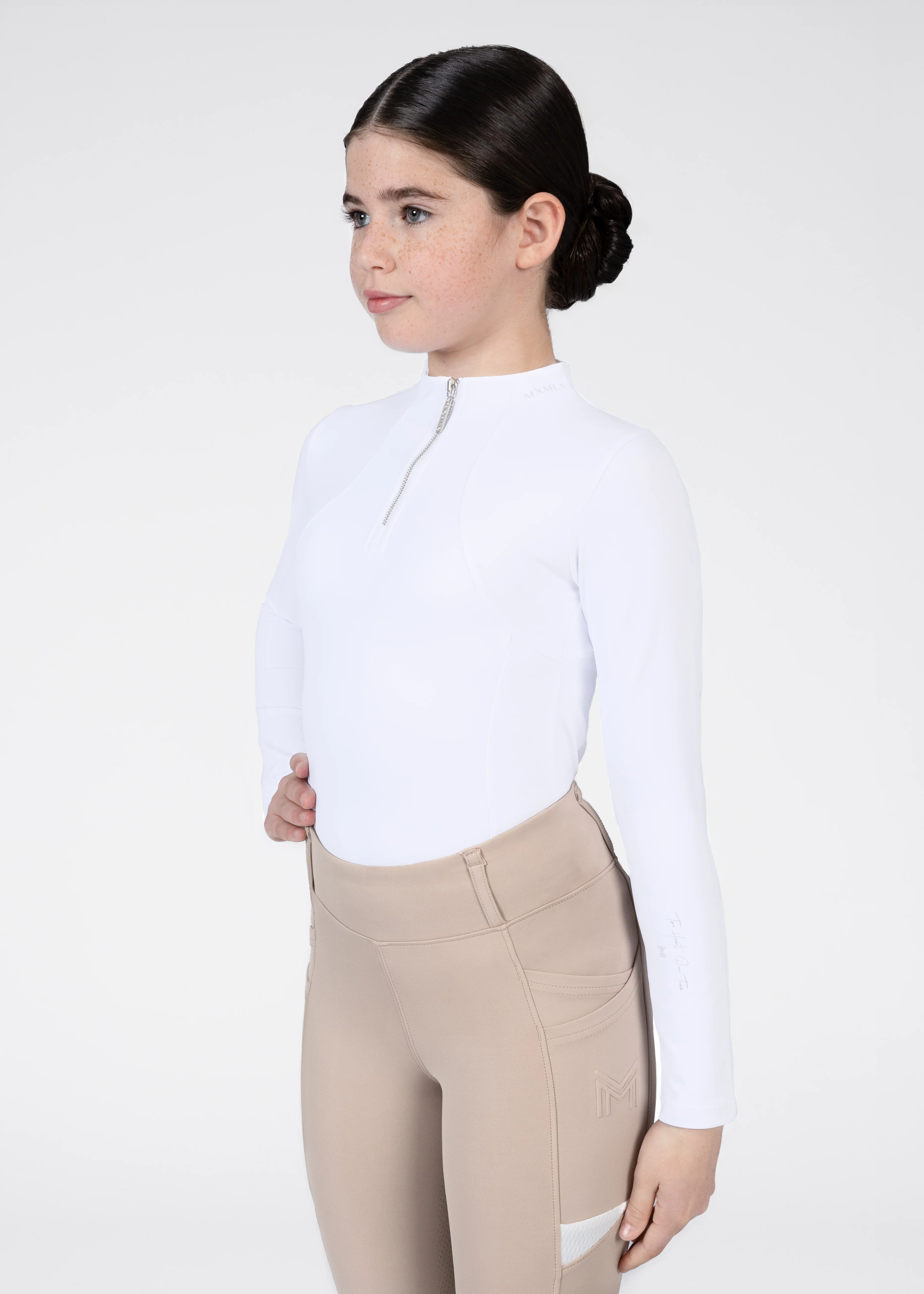 YR Long Sleeve Base Layer (White) - Image 3