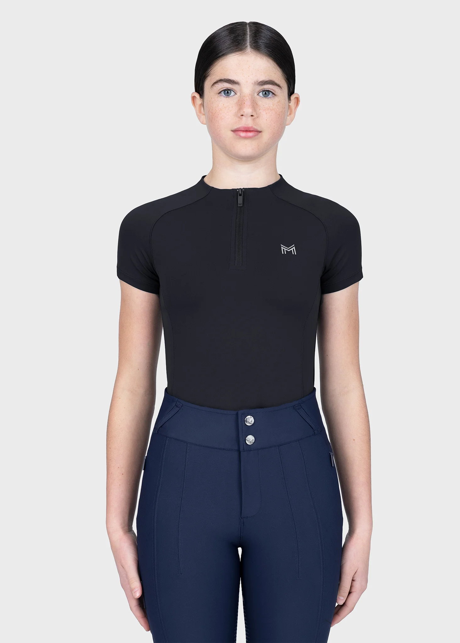 YR Nora Short Sleeve Base Layer (Black)