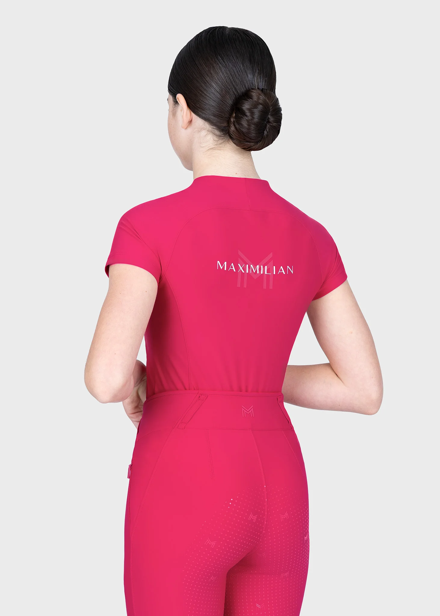 YR Nora Short Sleeve Base Layer (Cranberry) - Image 4