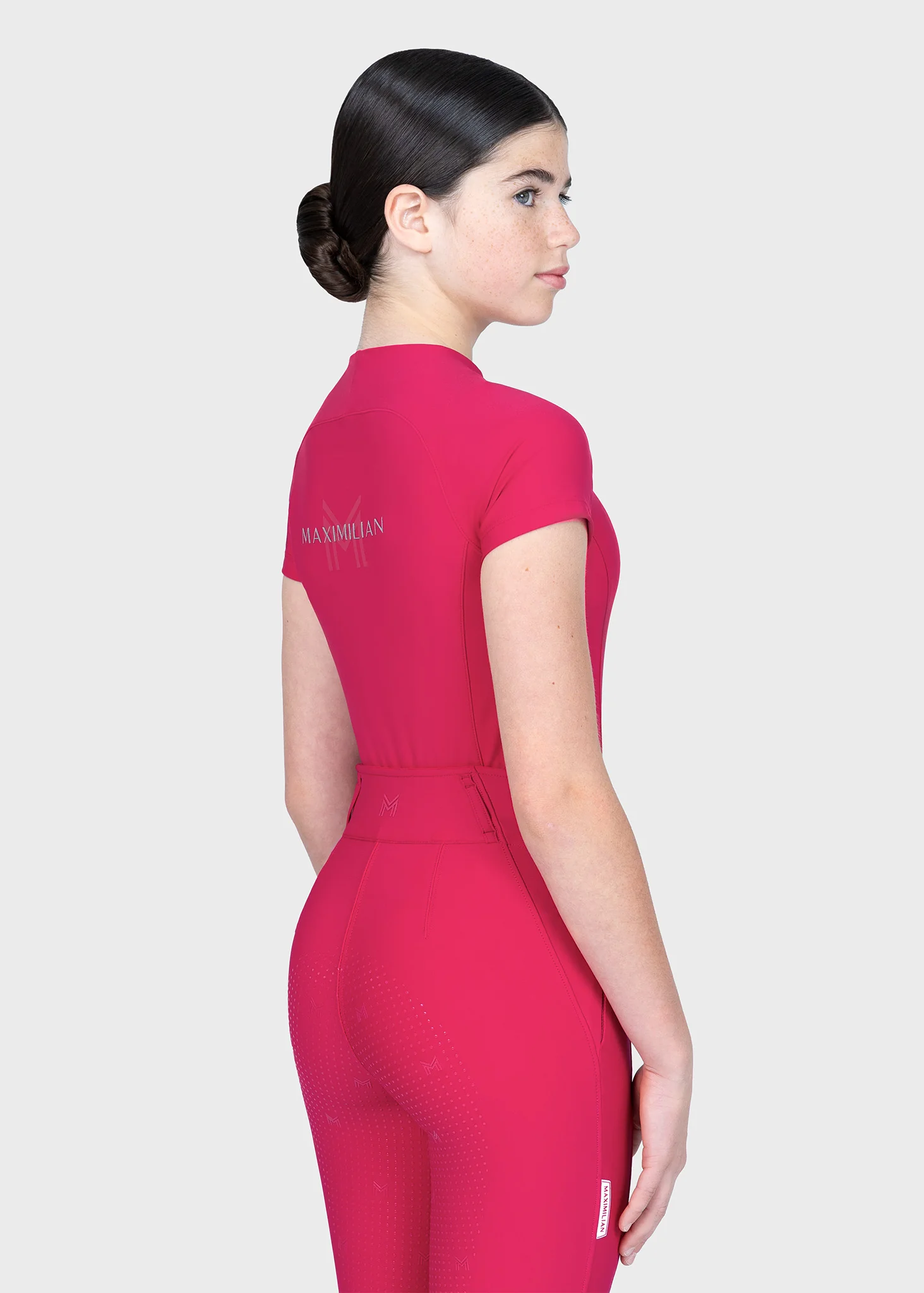 YR Nora Short Sleeve Base Layer (Cranberry) - Image 6