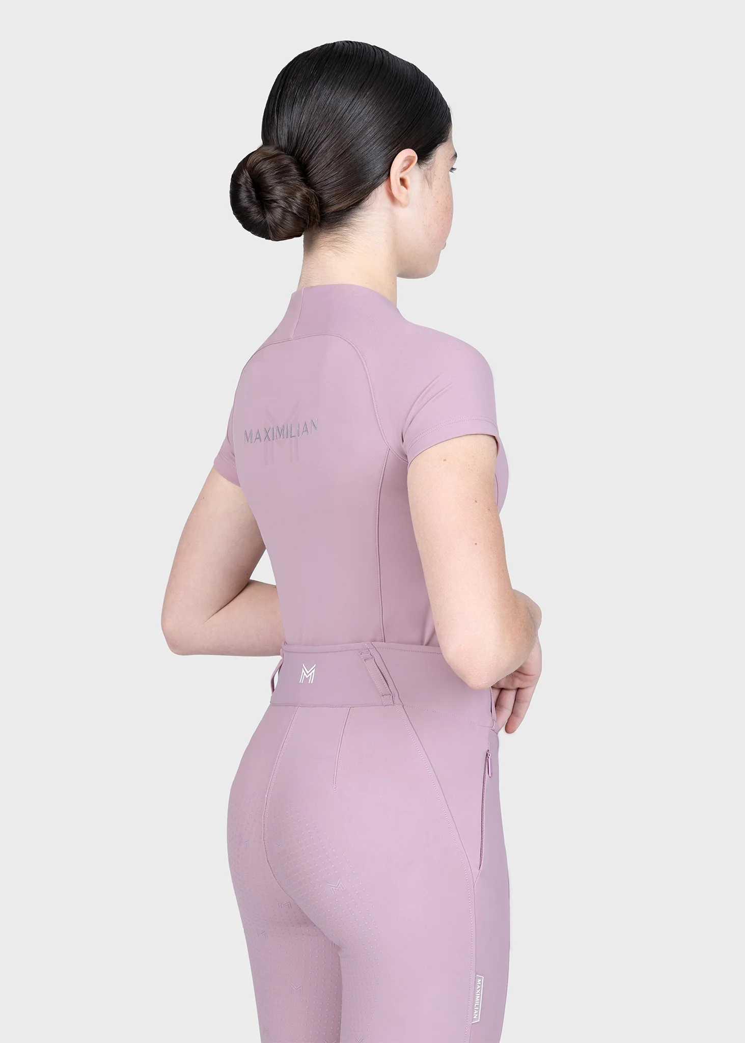 YR Nora Short Sleeve Base Layer (Mauve) - Image 5