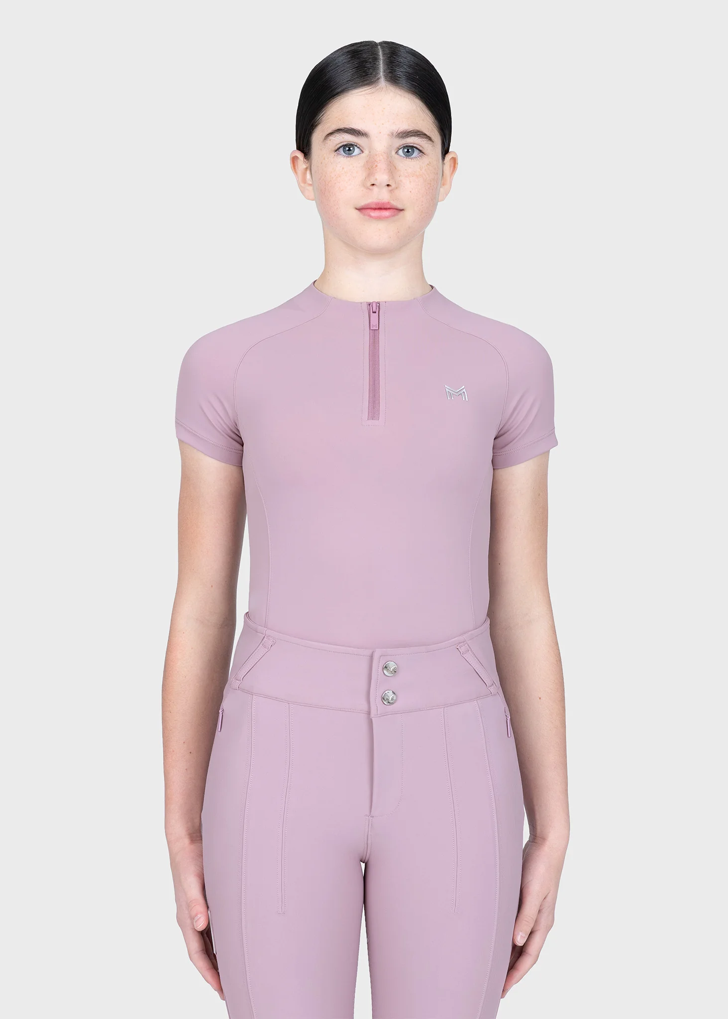 YR Nora Short Sleeve Base Layer (Mauve) - Image 6